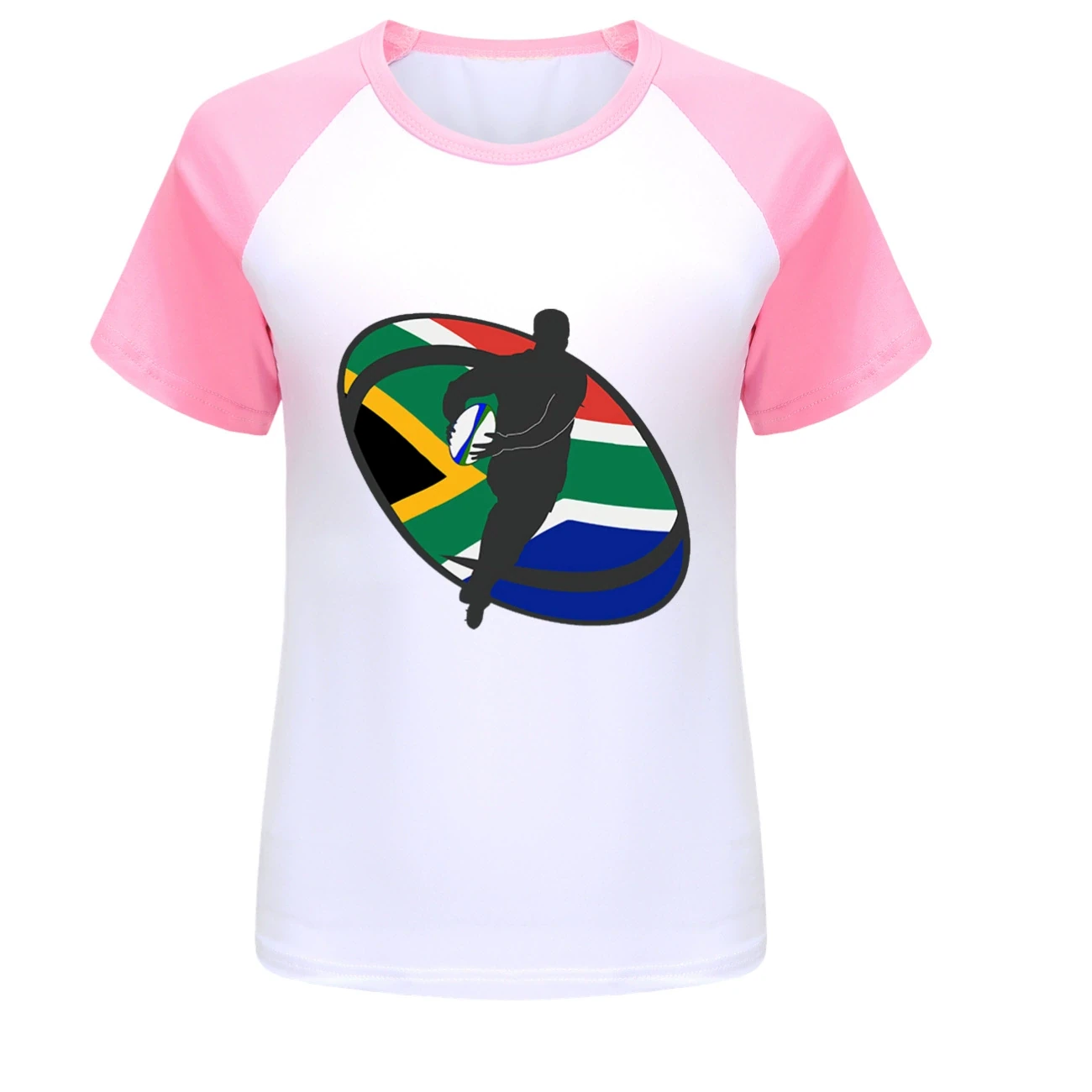 Everyday Long & Short Sleeve Tee — 5807 Edition, Style 13 · Short Sleeve · Pink