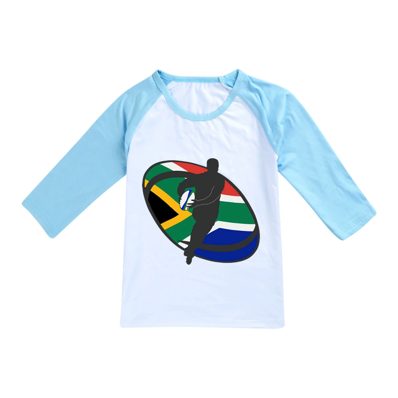 Everyday Long & Short Sleeve Tee — 5807 Edition, Style 33 · Short Sleeve · Light Blue