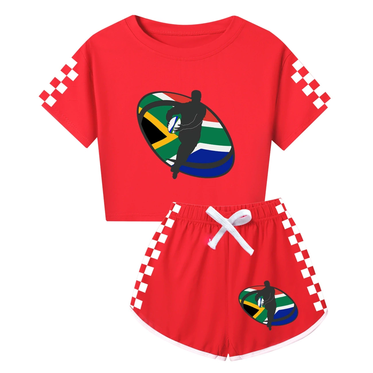 Family Lounge Set — 5807 Edition, Style 01 · Red
