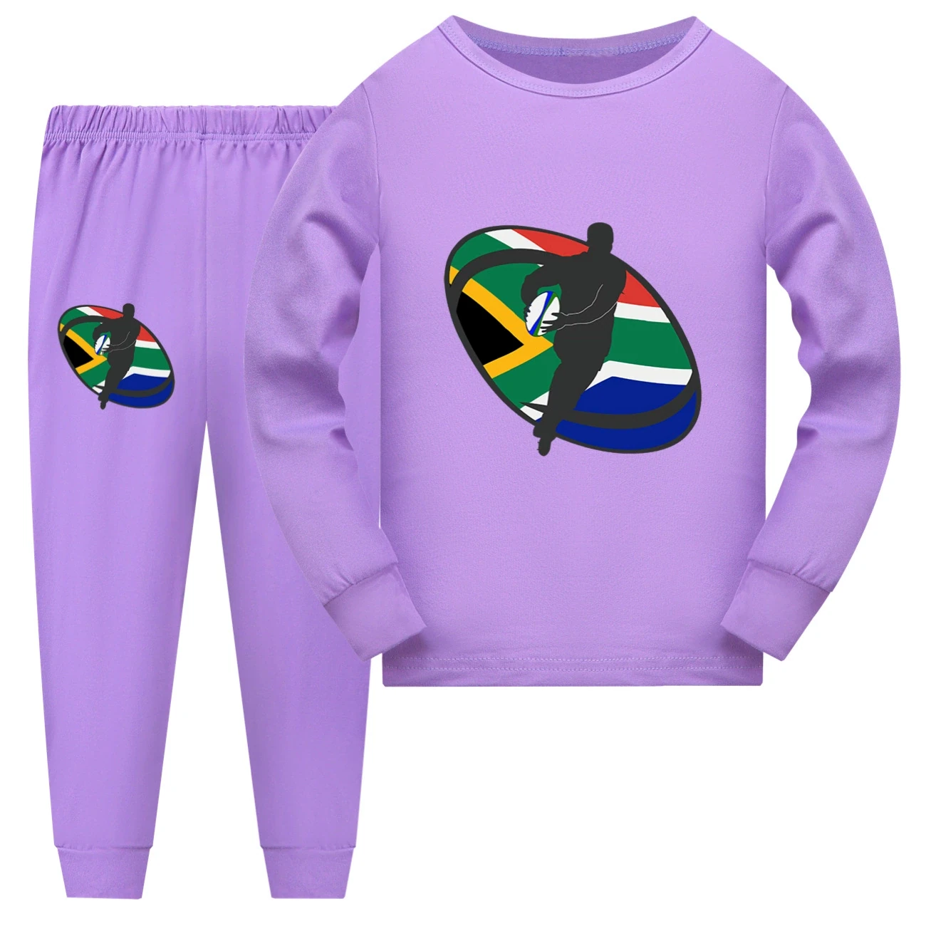 Family Lounge Set — 5807 Edition, Style 09 · Long Sleeve · Purple
