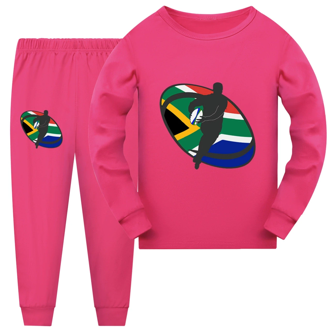 Family Lounge Set — 5807 Edition, Style 11 · Long Sleeve · Rose