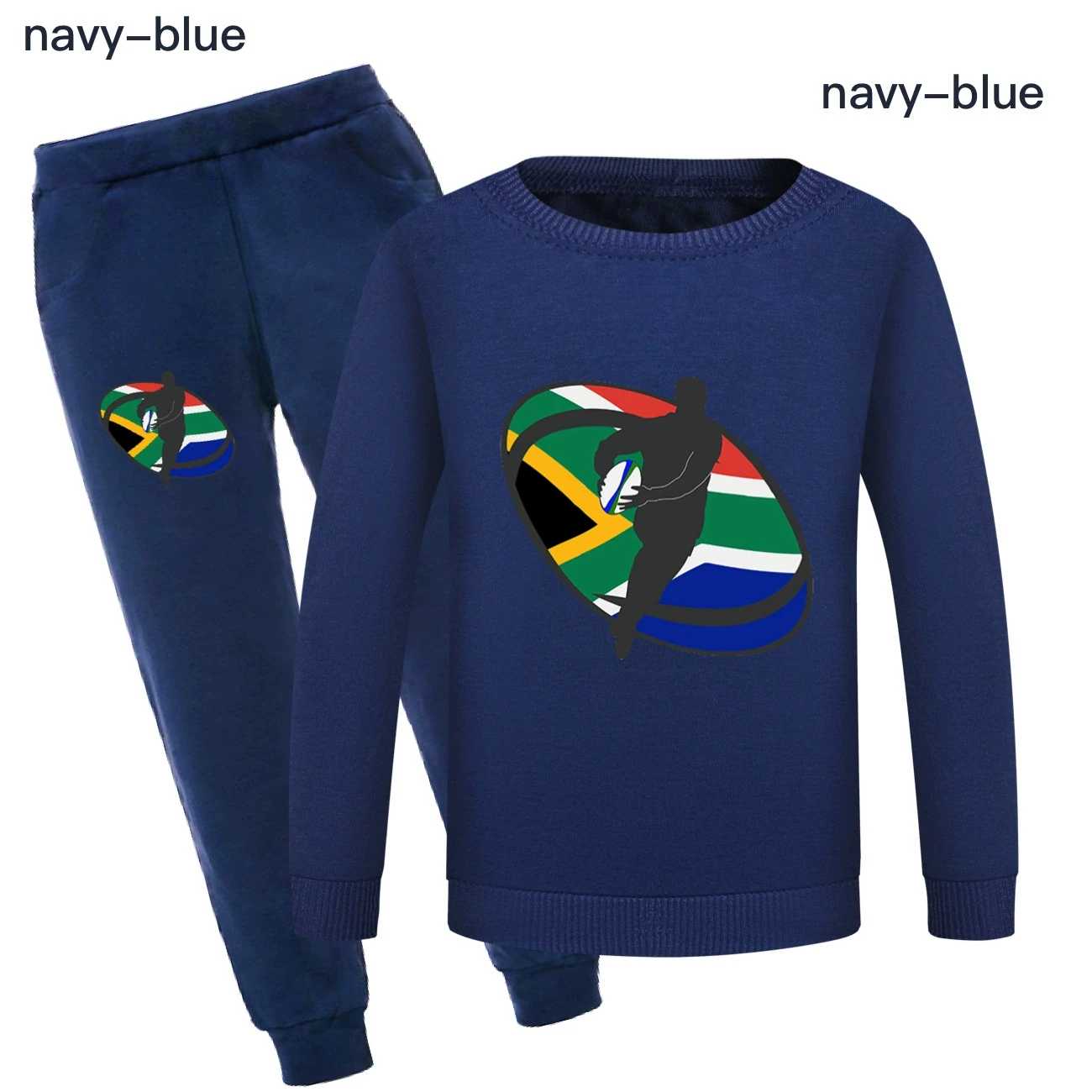 Crewneck Sweatshirt Set — 5807 Edition, Style 03 · Set · Royal Blue