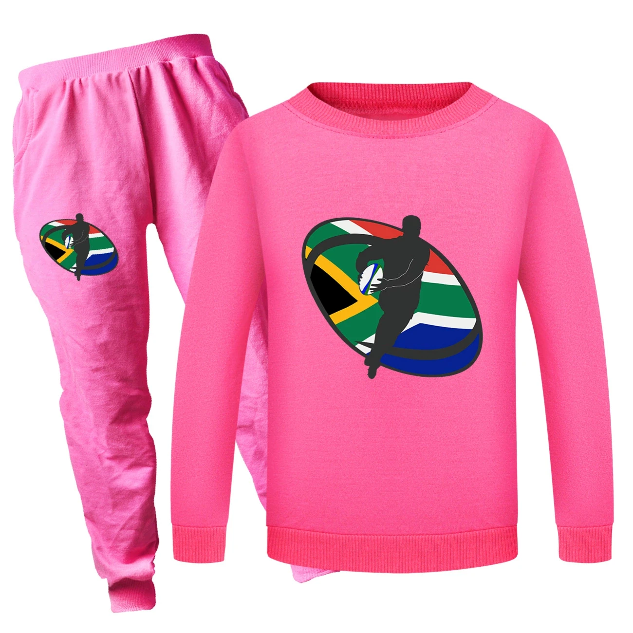 Crewneck Sweatshirt Set — 5807 Edition, Style 04 · Set · Rose