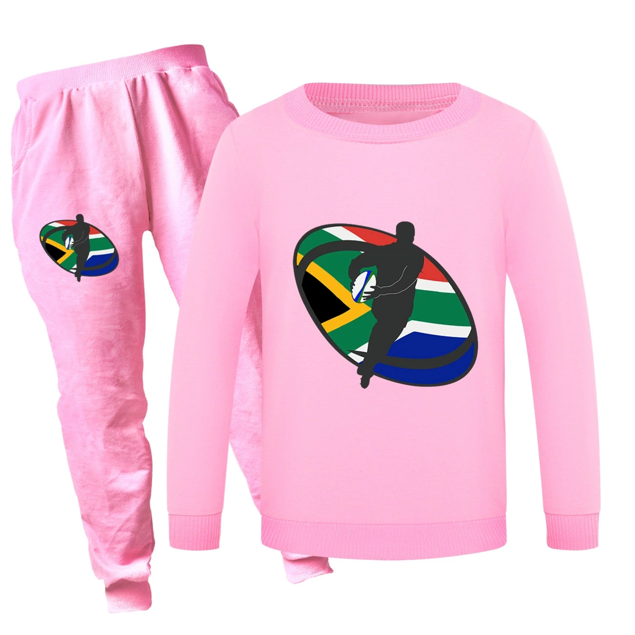 Crewneck Sweatshirt Set — 5807 Edition, Style 05 · Set · Pink