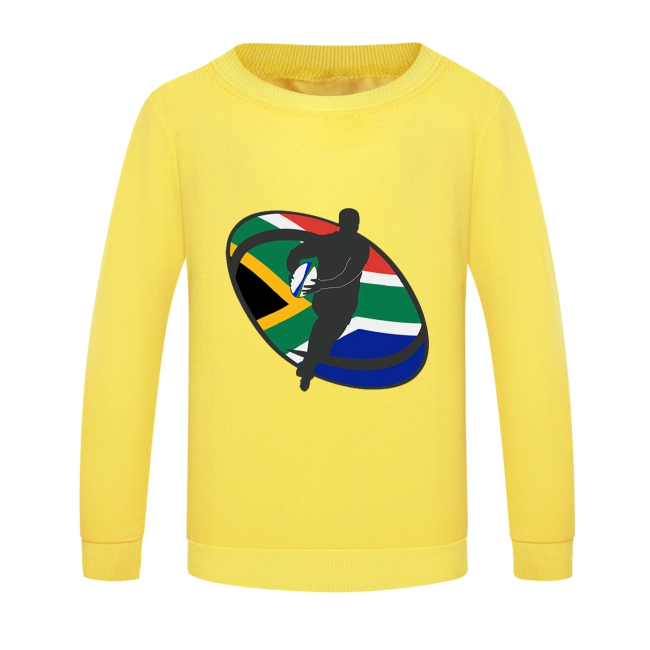 Crewneck Sweatshirt Set — 5807 Edition, Style 06 · Crewneck · Yellow