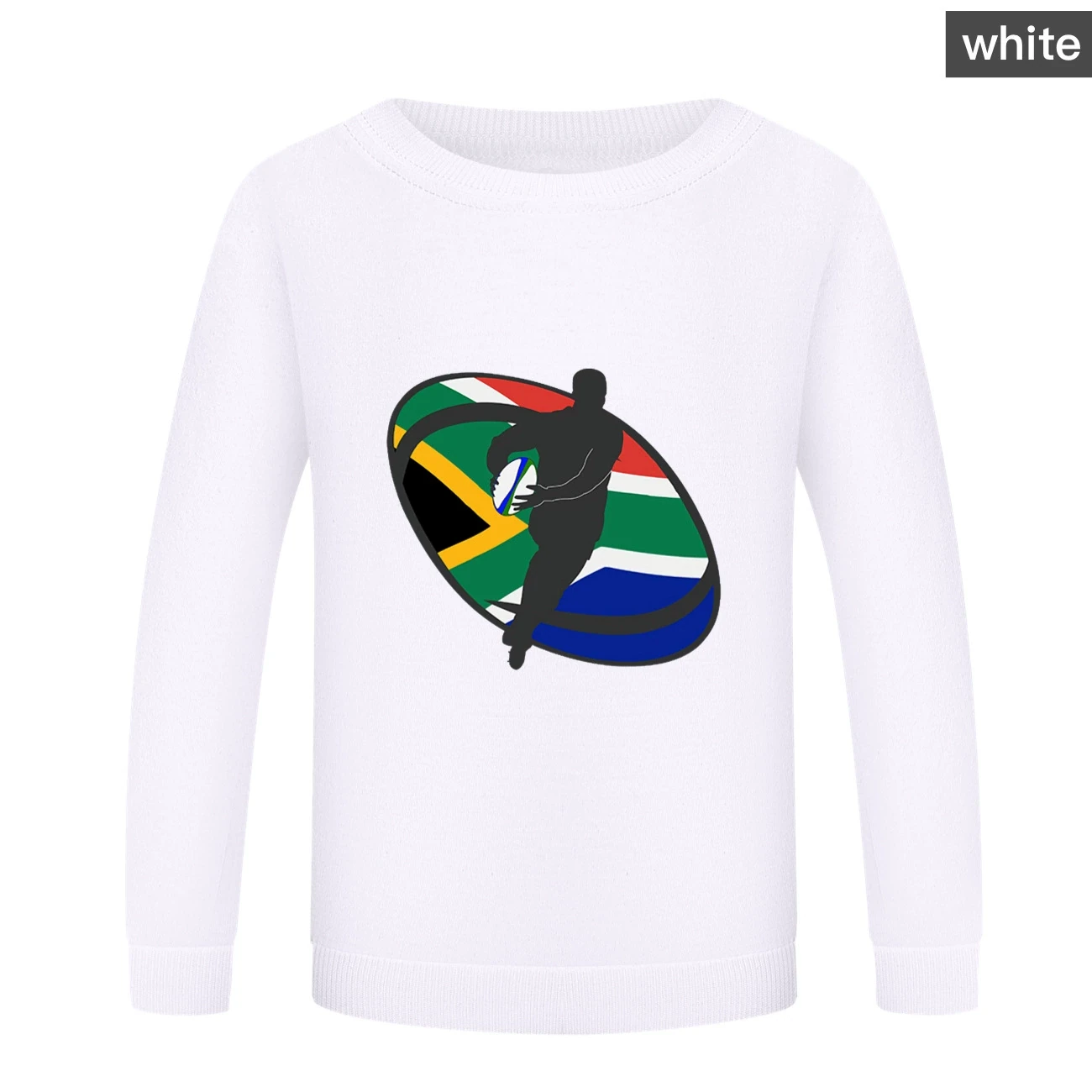 Crewneck Sweatshirt Set — 5807 Edition, Style 07 · Crewneck · White