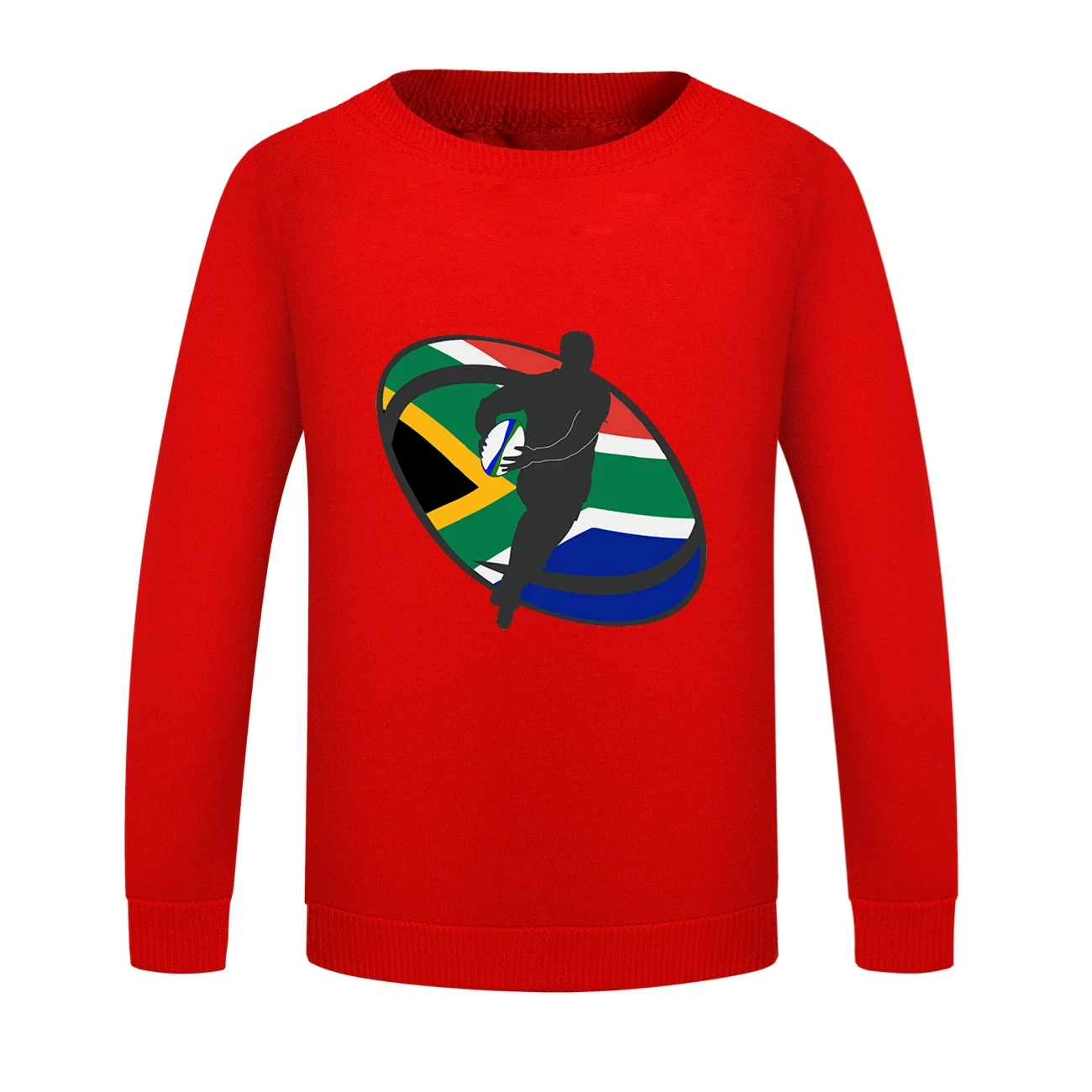 Crewneck Sweatshirt Set — 5807 Edition, Style 18 · Crewneck · Red