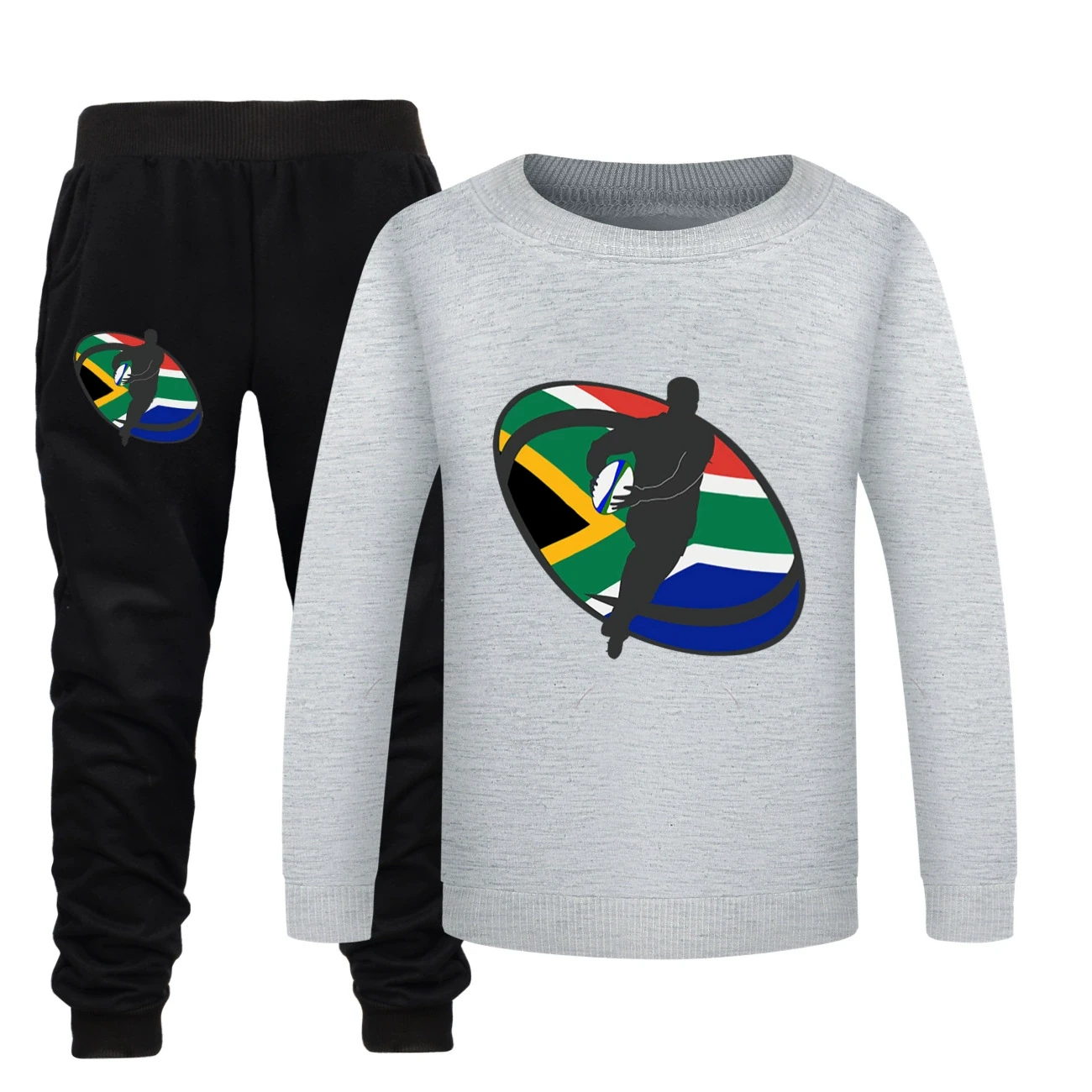 Crewneck Sweatshirt Set — 5807 Edition, Style 23 · Grey