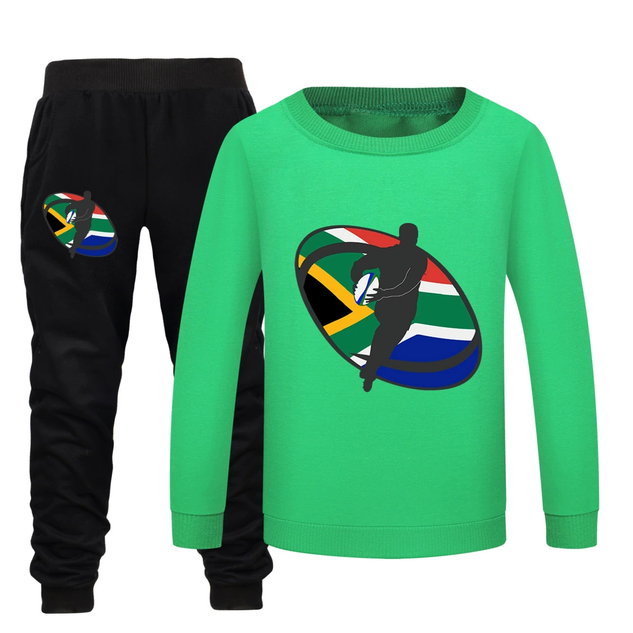 Crewneck Sweatshirt Set — 5807 Edition, Style 24 · Green