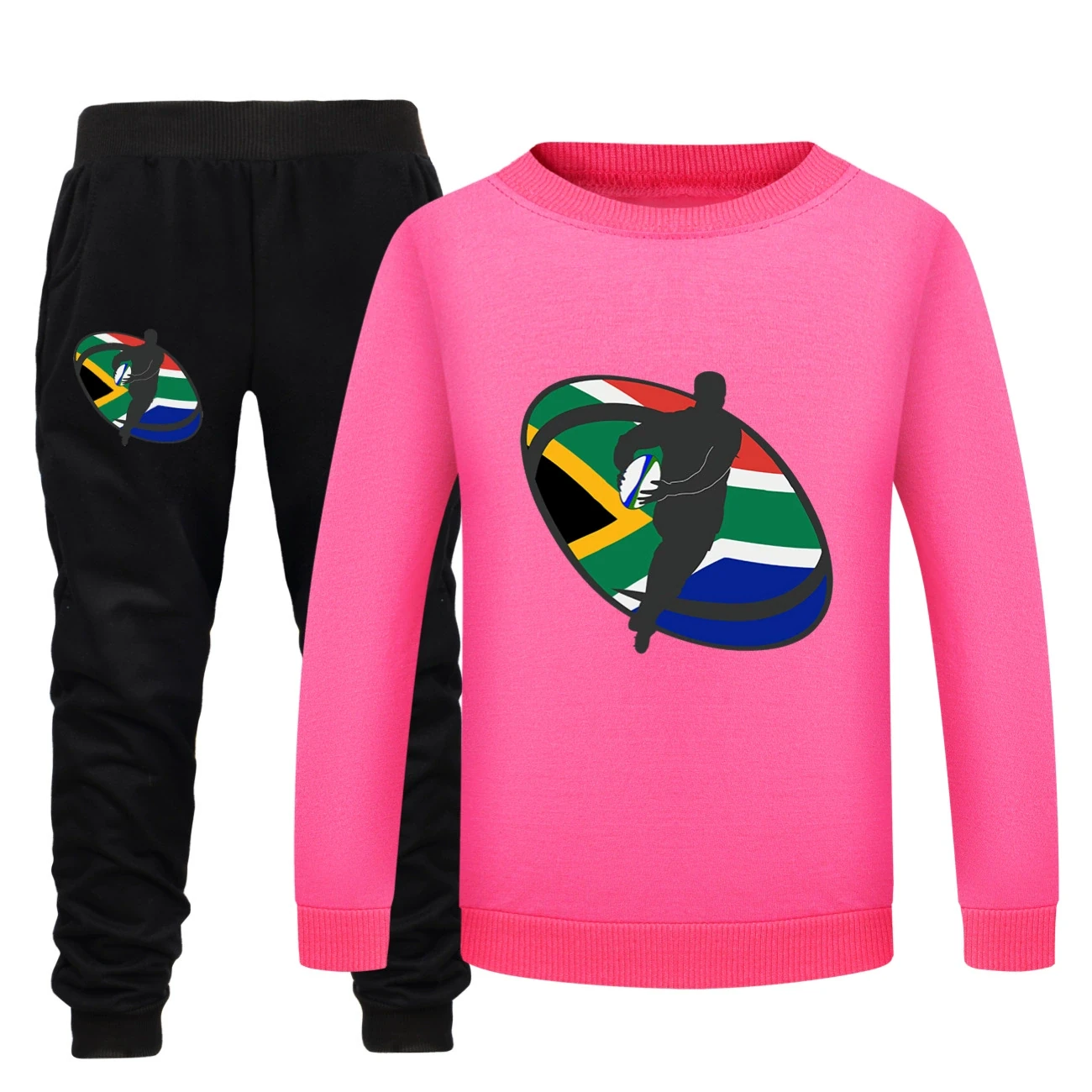 Crewneck Sweatshirt Set — 5807 Edition, Style 29 · Rose