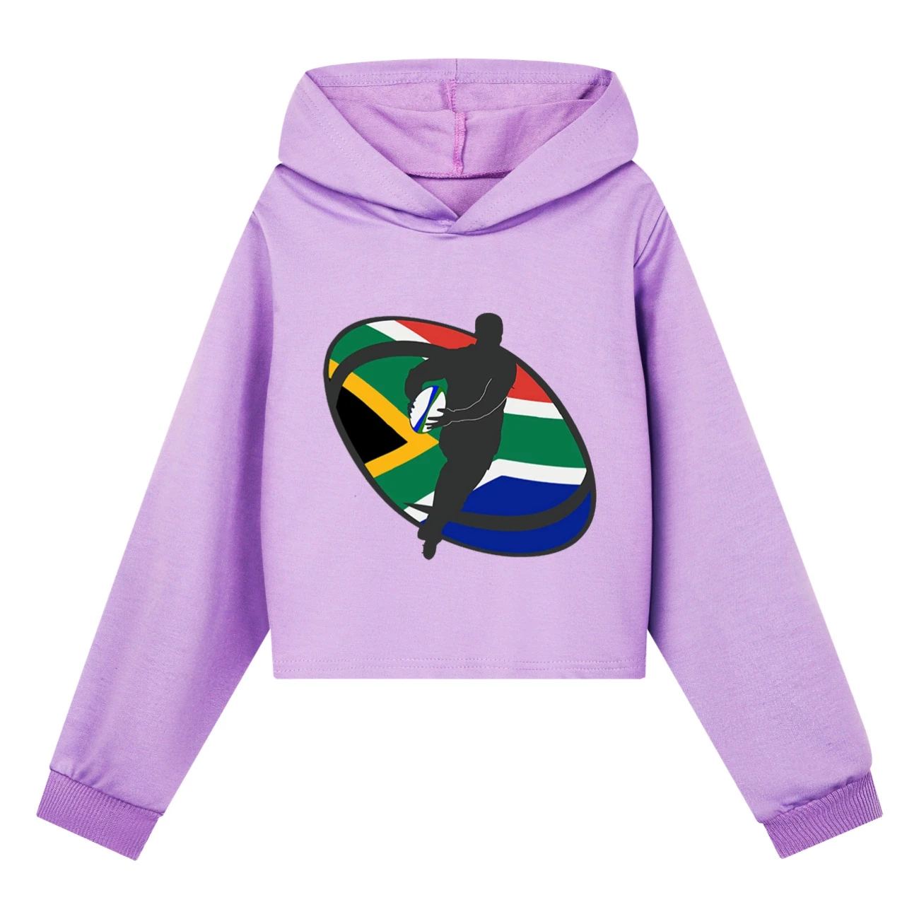 Cropped Hoodie Set — 5807 Edition, Style 01 · Purple