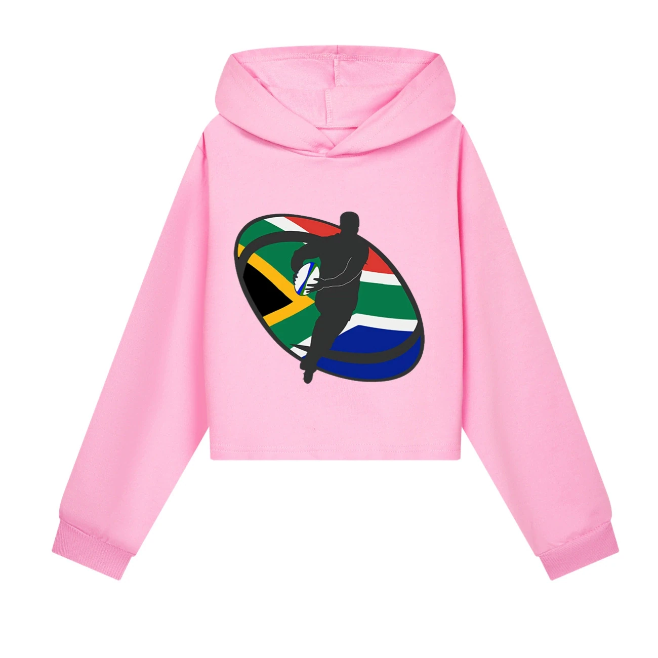 Cropped Hoodie Set — 5807 Edition, Style 07 · Pink