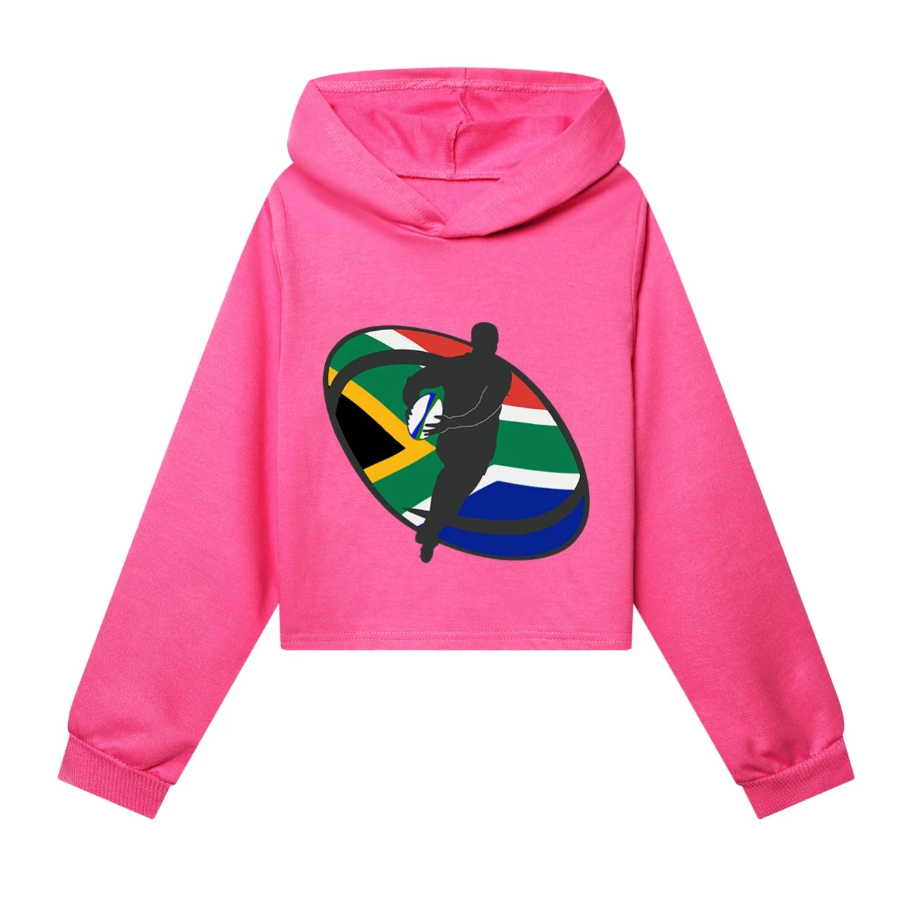 Cropped Hoodie Set — 5807 Edition, Style 09 · Rose