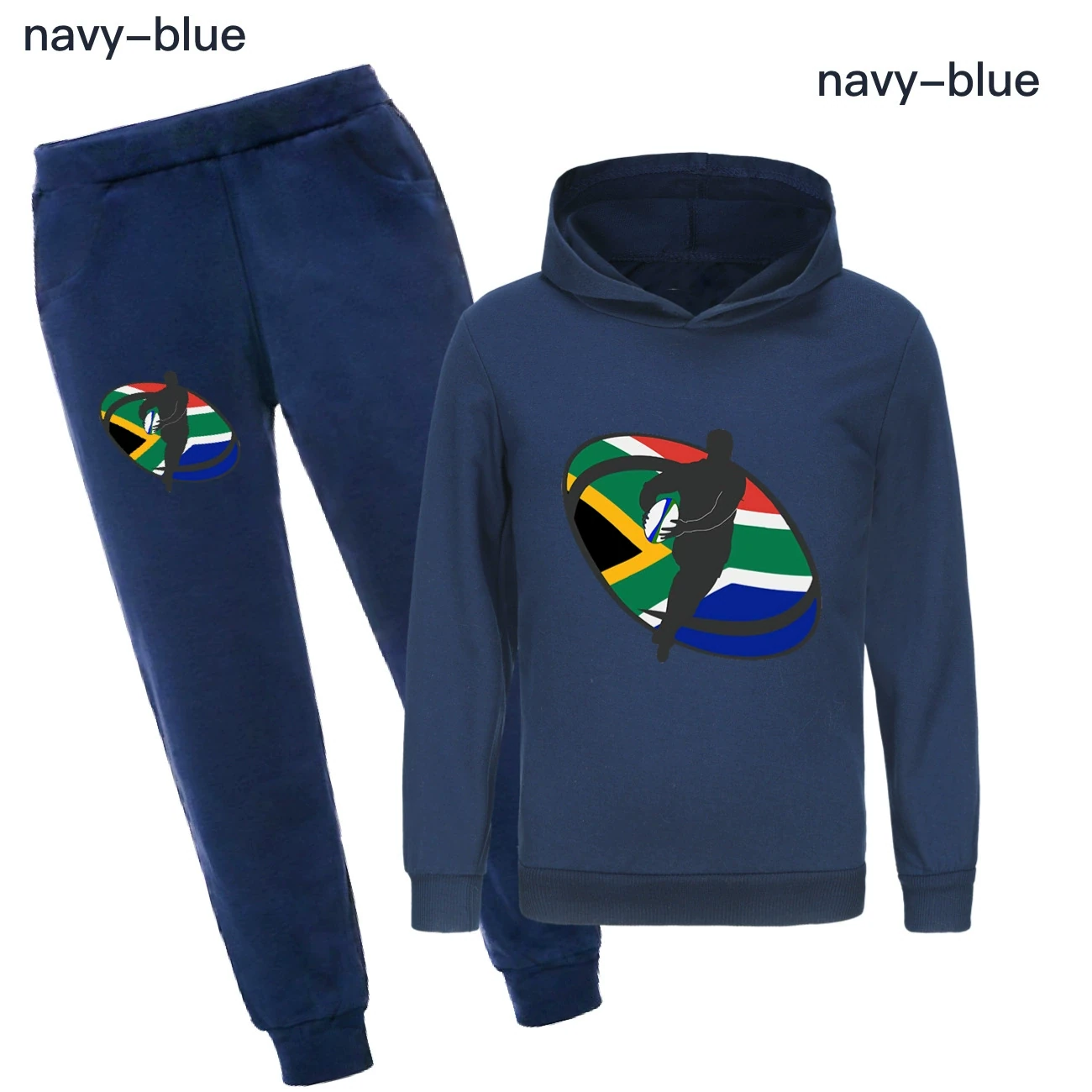 Classic Hoodie & Jogger Set — 5807 Edition, Style 16 · Set · Royal Blue