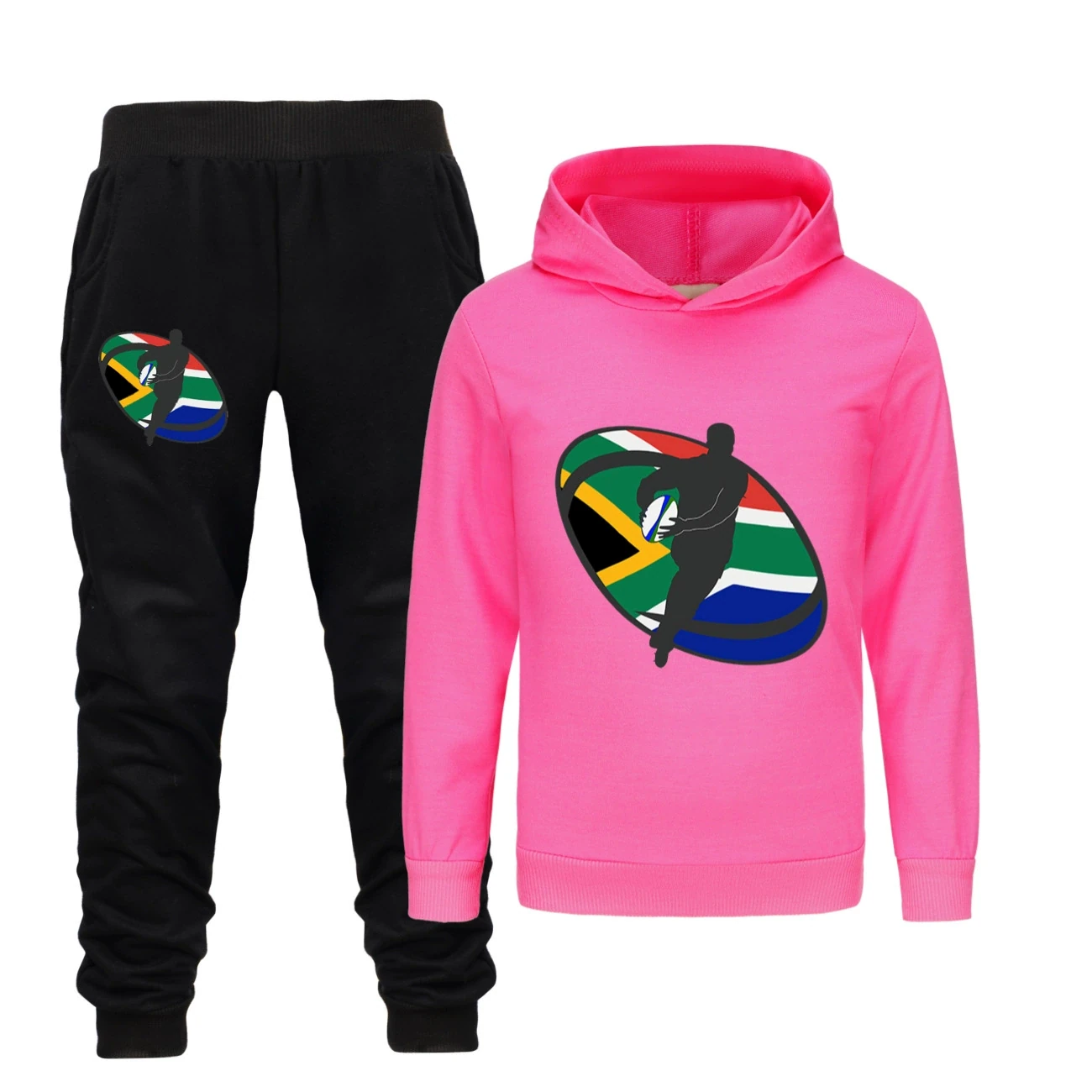 Classic Hoodie & Jogger Set — 5807 Edition, Style 20 · Set · Rose