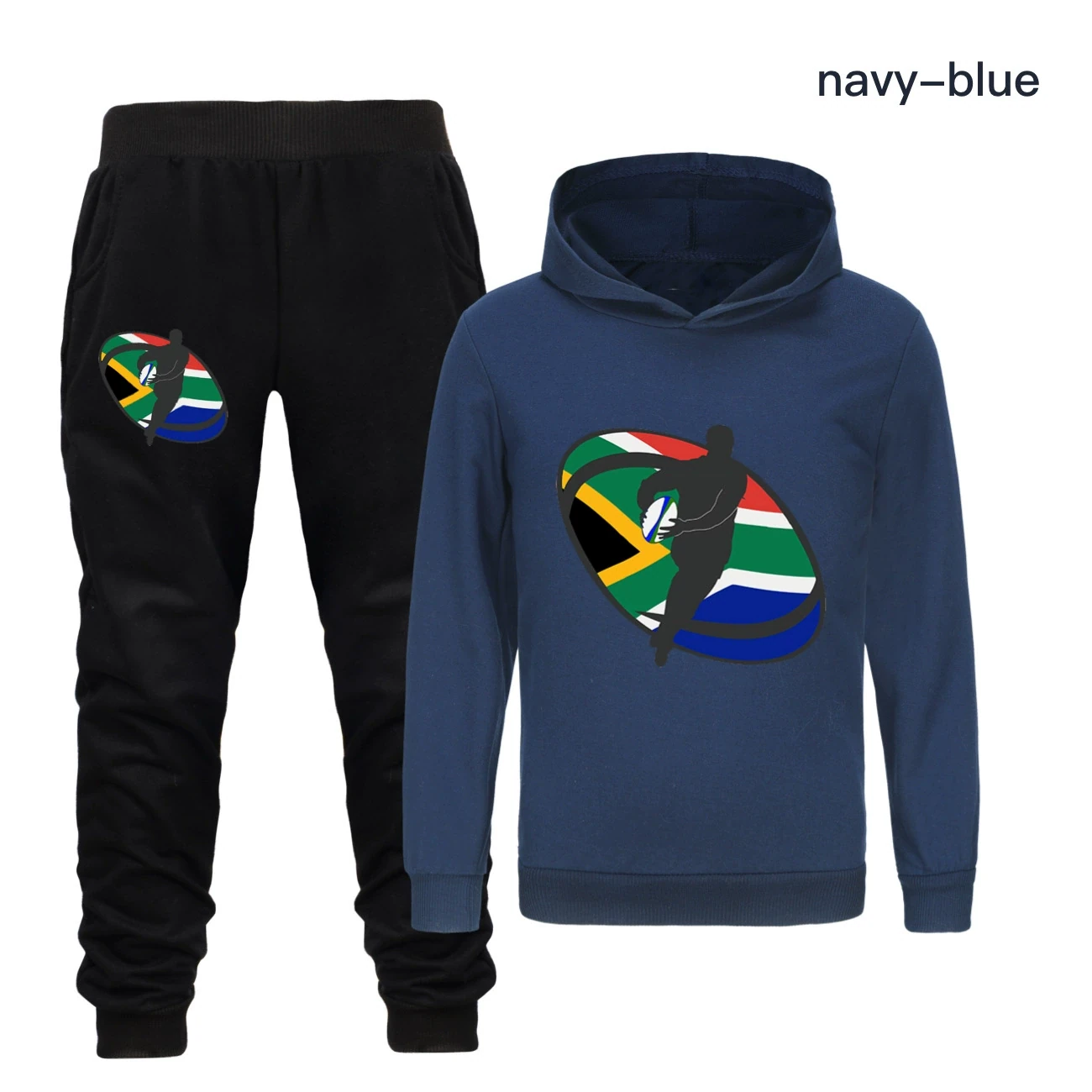 Classic Hoodie & Jogger Set — 5807 Edition, Style 23 · Set · Royal Blue