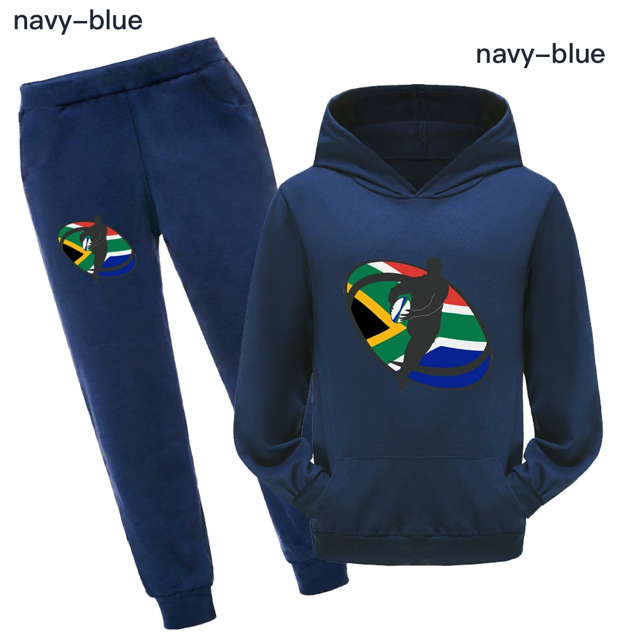 Adventure Hoodie & Jogger Set — 5807 Edition, Style 17 · Set · Royal Blue