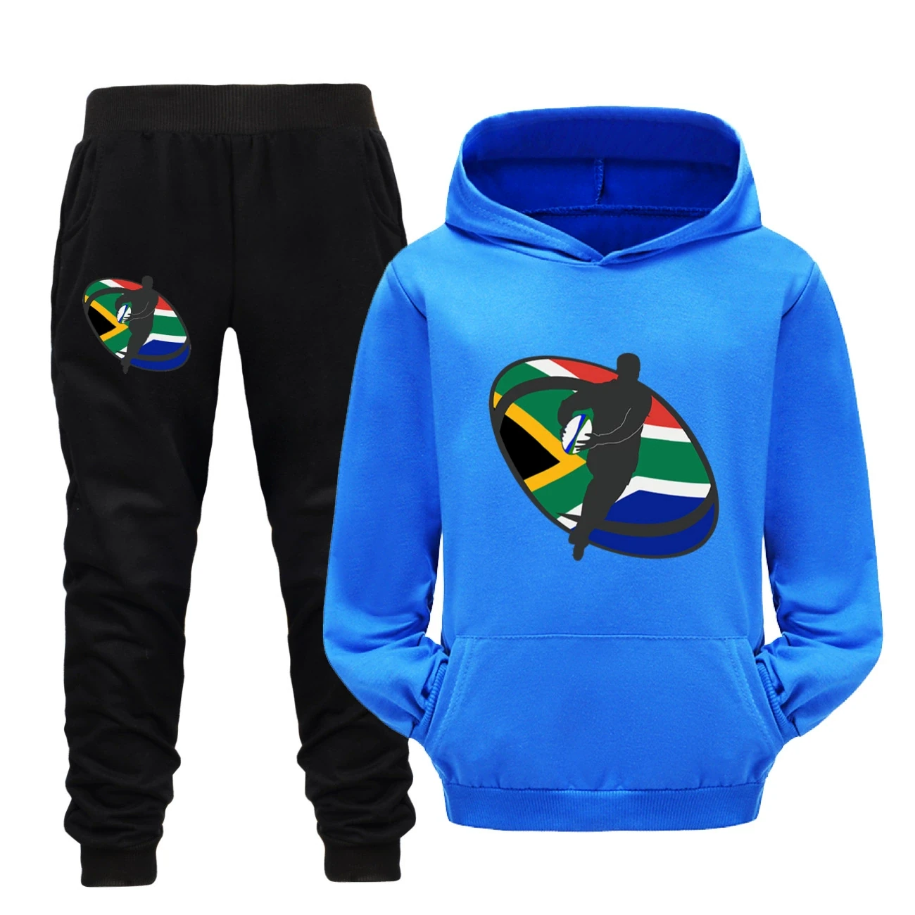 Adventure Hoodie & Jogger Set — 5807 Edition, Style 29 · Set · Blue