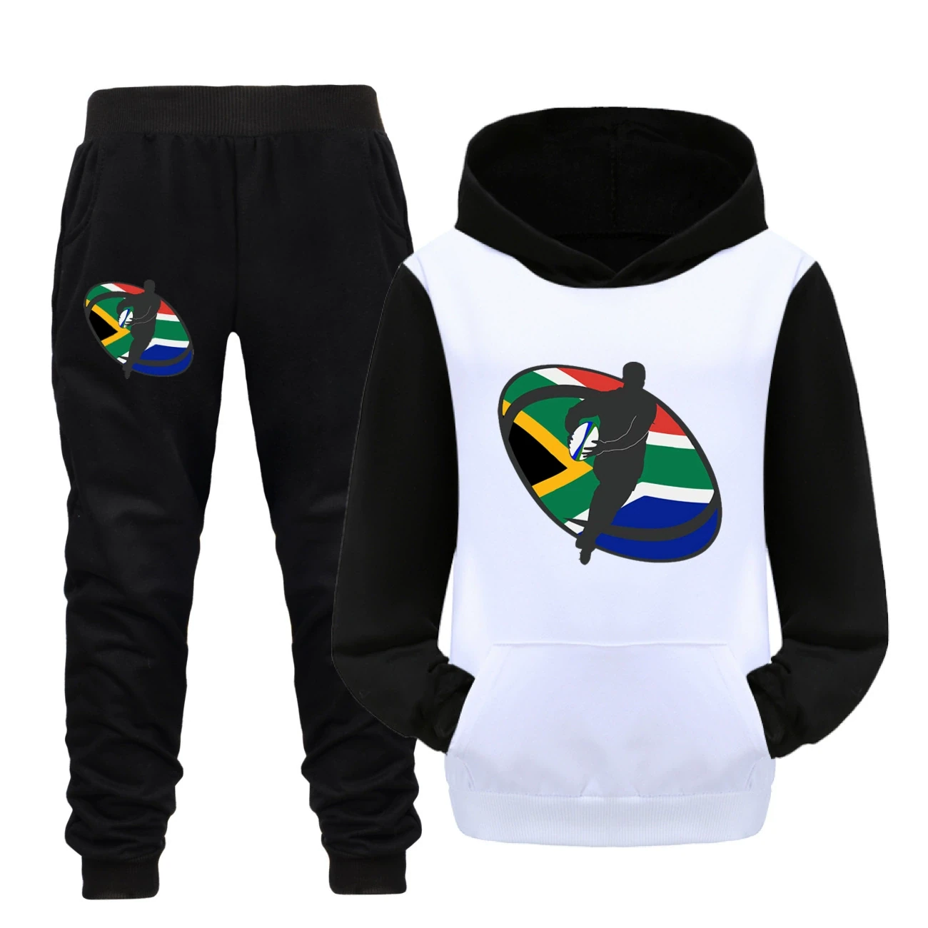 Adventure Hoodie & Jogger Set — 5807 Edition, Style 32 · Set · Black