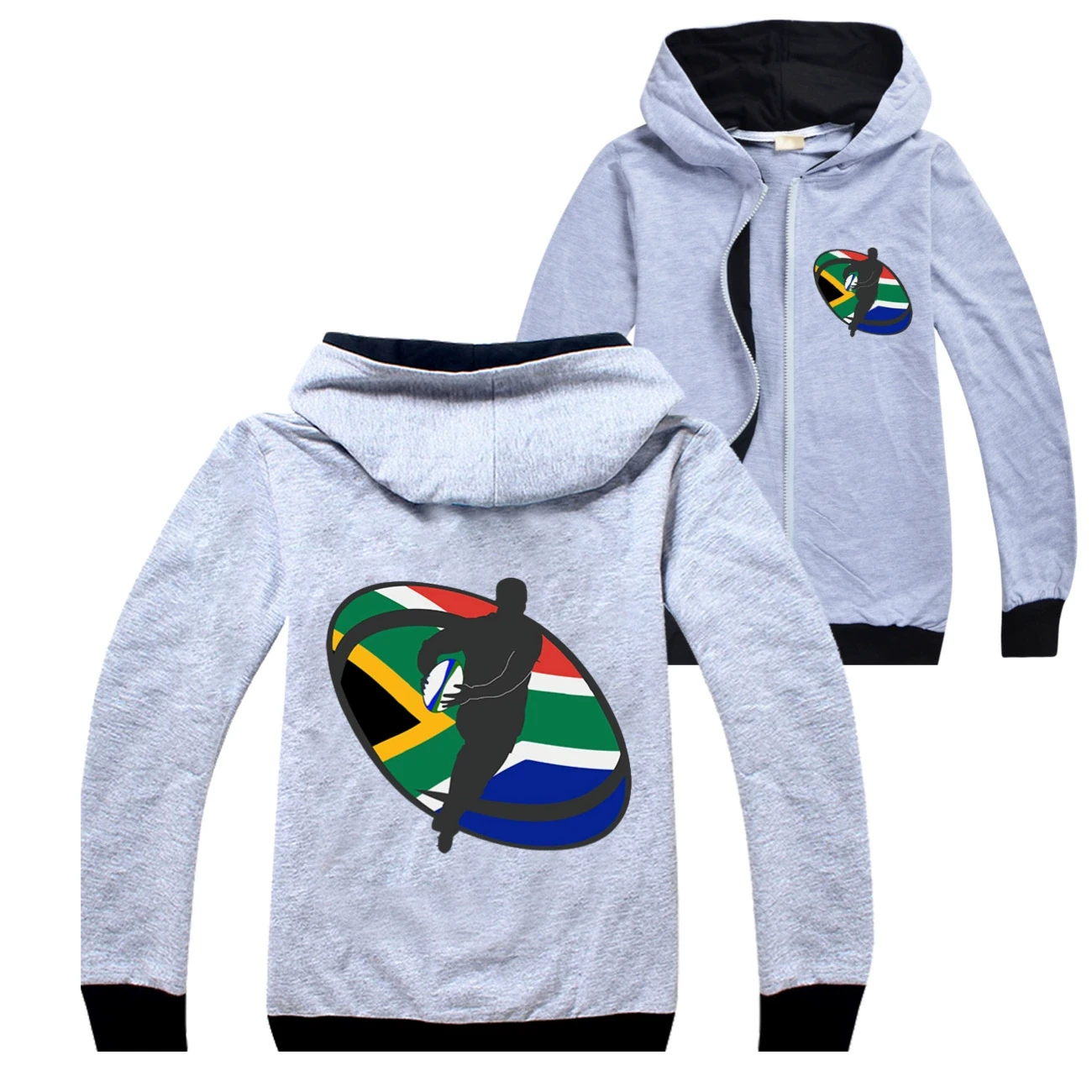 Zip-Up Track Set — 5807 Edition, Style 01 · Grey