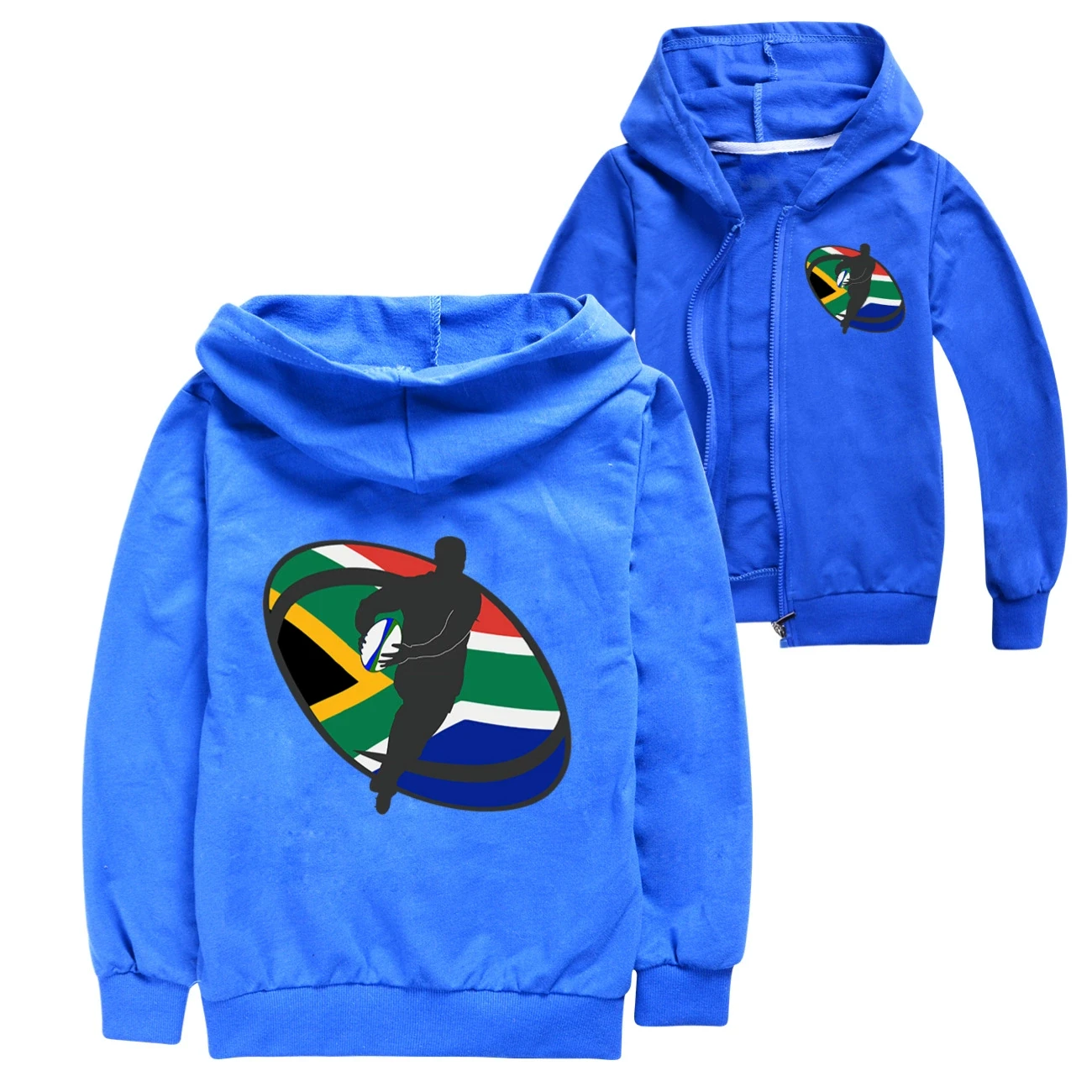Zip-Up Track Set — 5807 Edition, Style 04 · Deep Blue