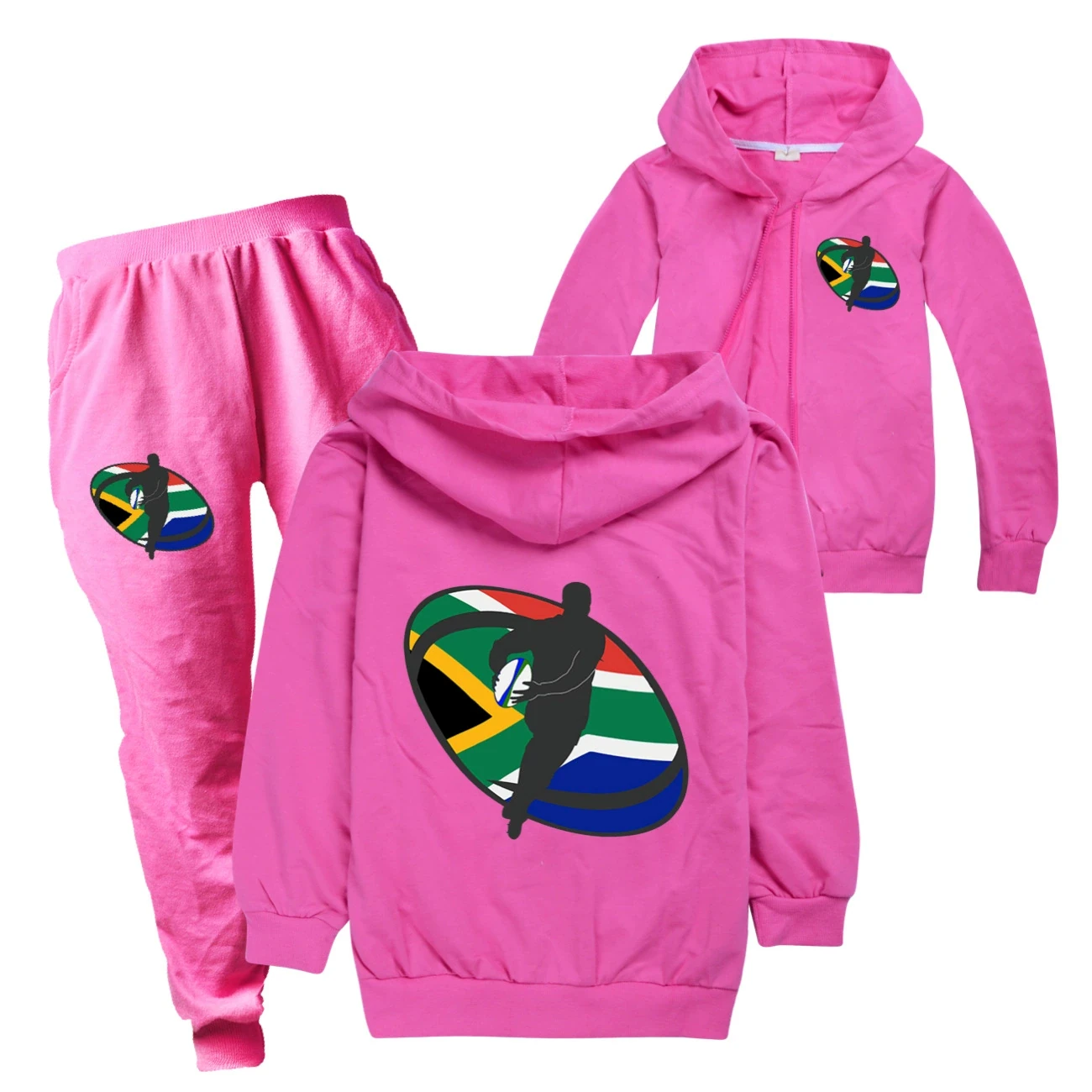 Zip-Up Track Set — 5807 Edition, Style 09 · Set · Rose