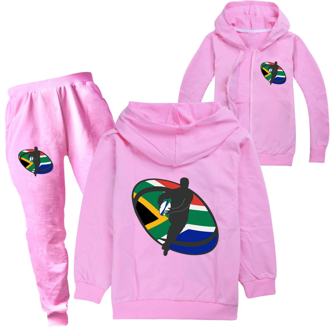 Zip-Up Track Set — 5807 Edition, Style 10 · Set · Pink