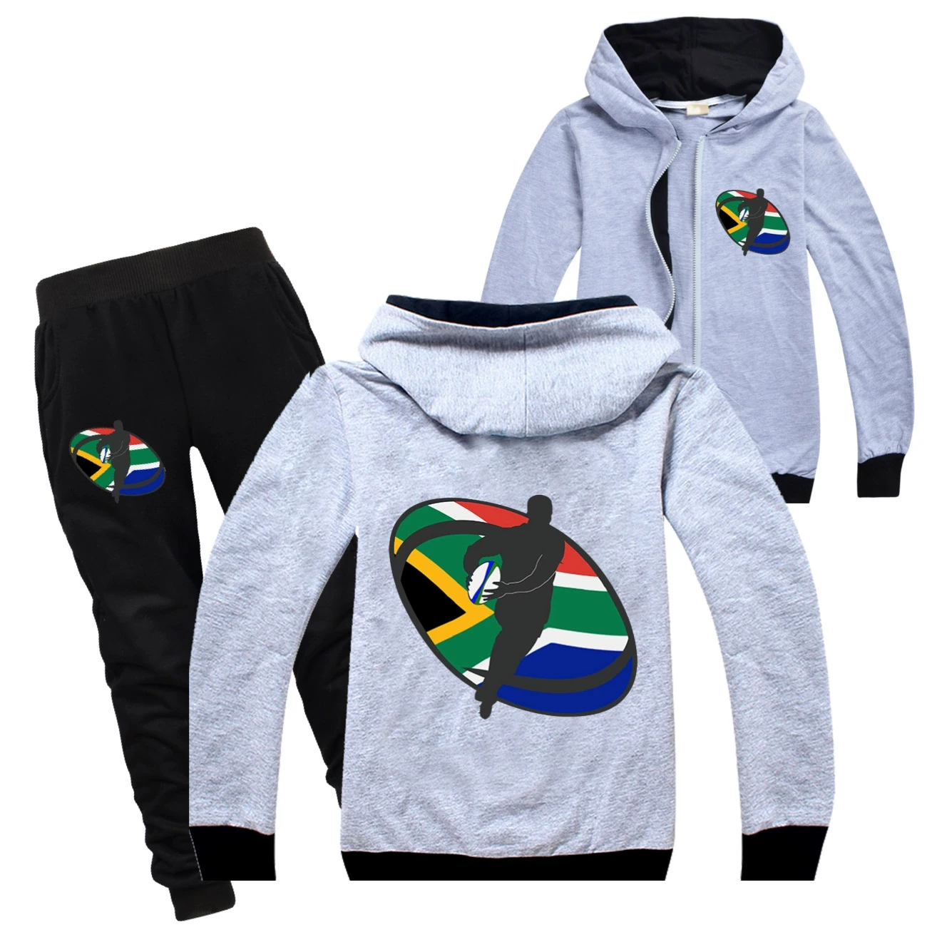 Zip-Up Track Set — 5807 Edition, Style 15 · Set · Grey
