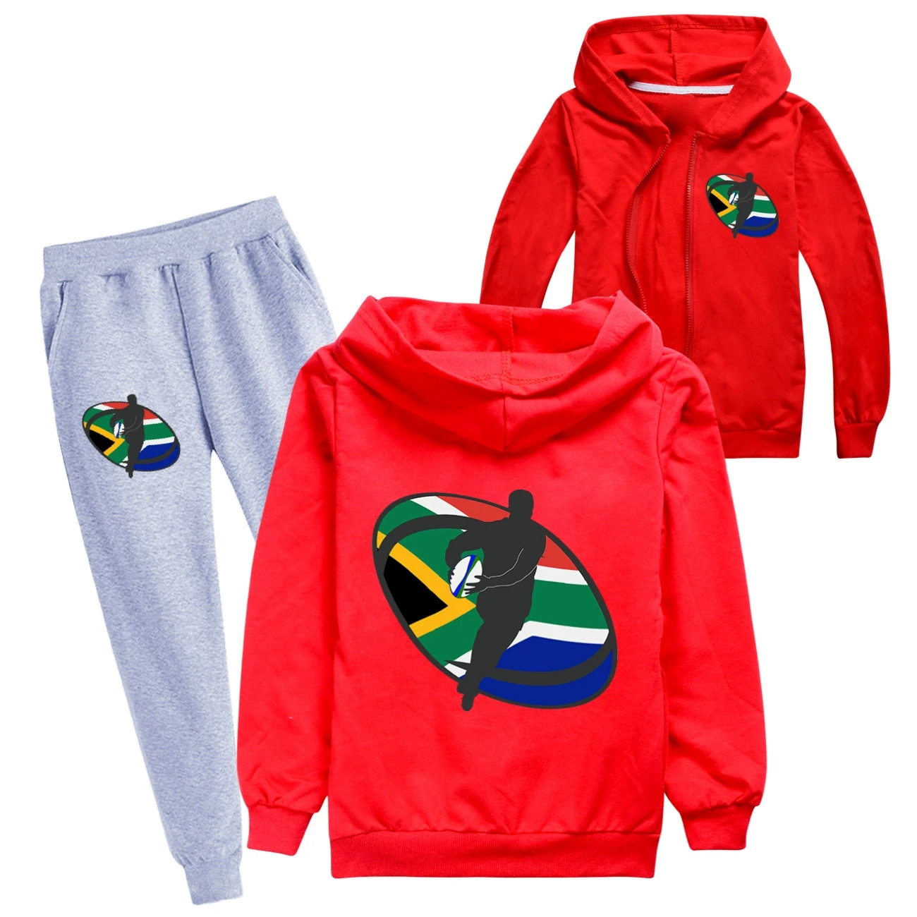 Zip-Up Track Set — 5807 Edition, Style 16 · Set · Red