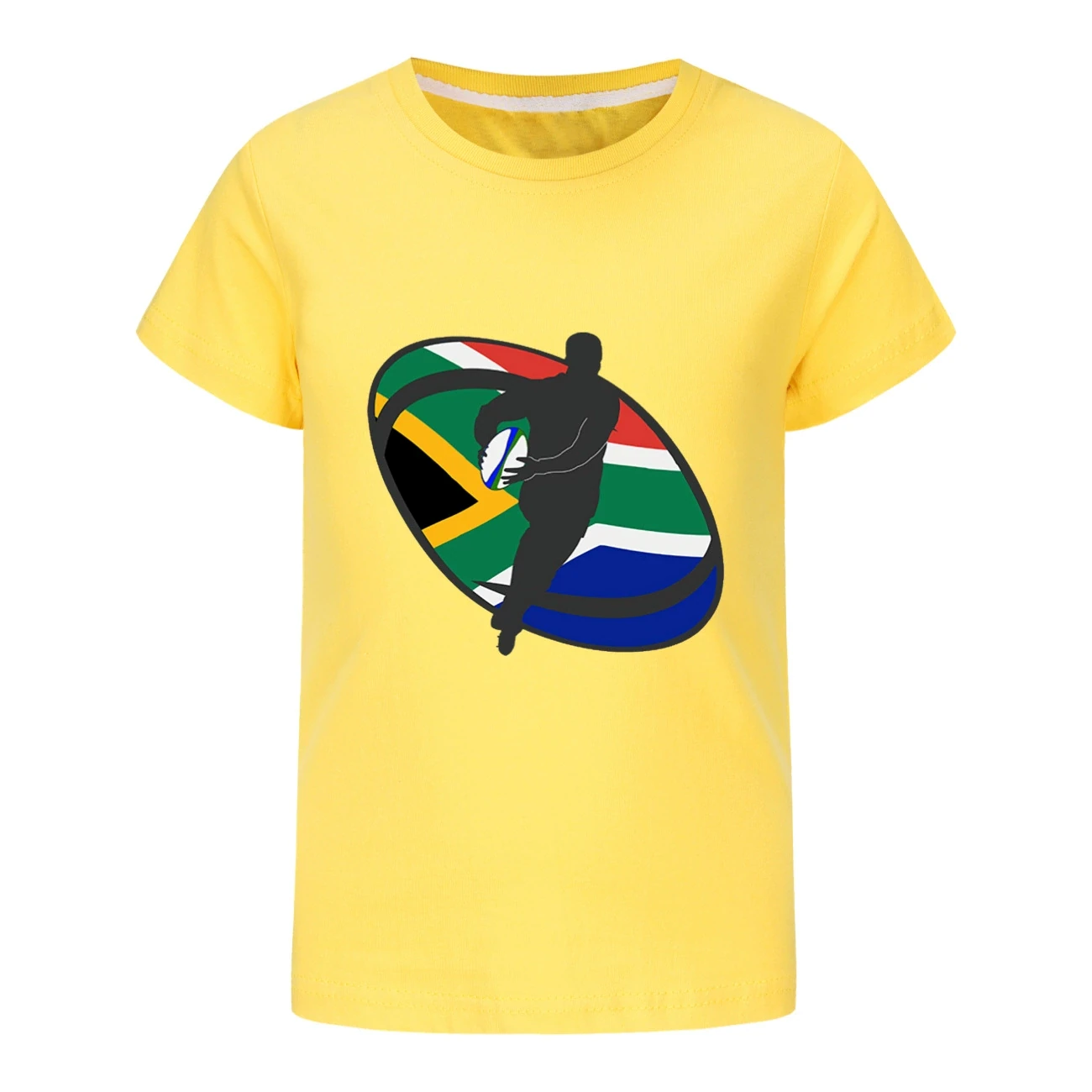 Graphic Tee & Jogger Set — 5807 Edition, Style 02 · Yellow