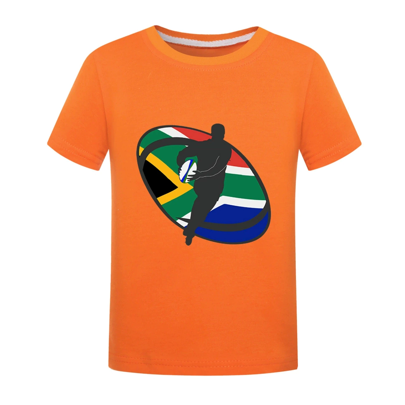 Graphic Tee & Jogger Set — 5807 Edition, Style 13 · Orange