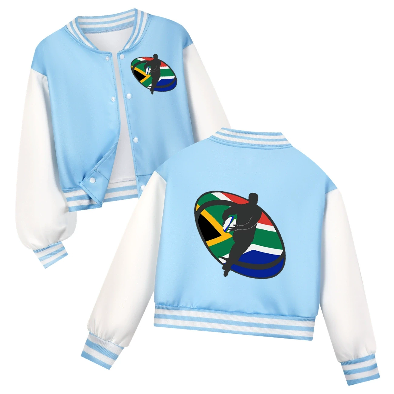 Playtime Varsity Layering Set — 5807 Edition, Style 03 · Sky Blue