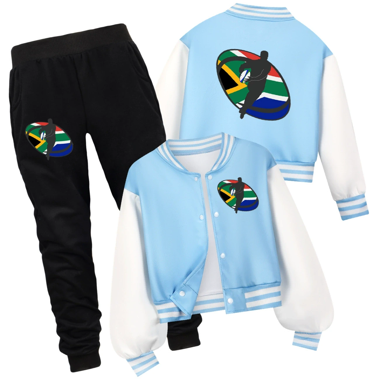 Playtime Varsity Layering Set — 5807 Edition, Style 09 · Set · Light Blue