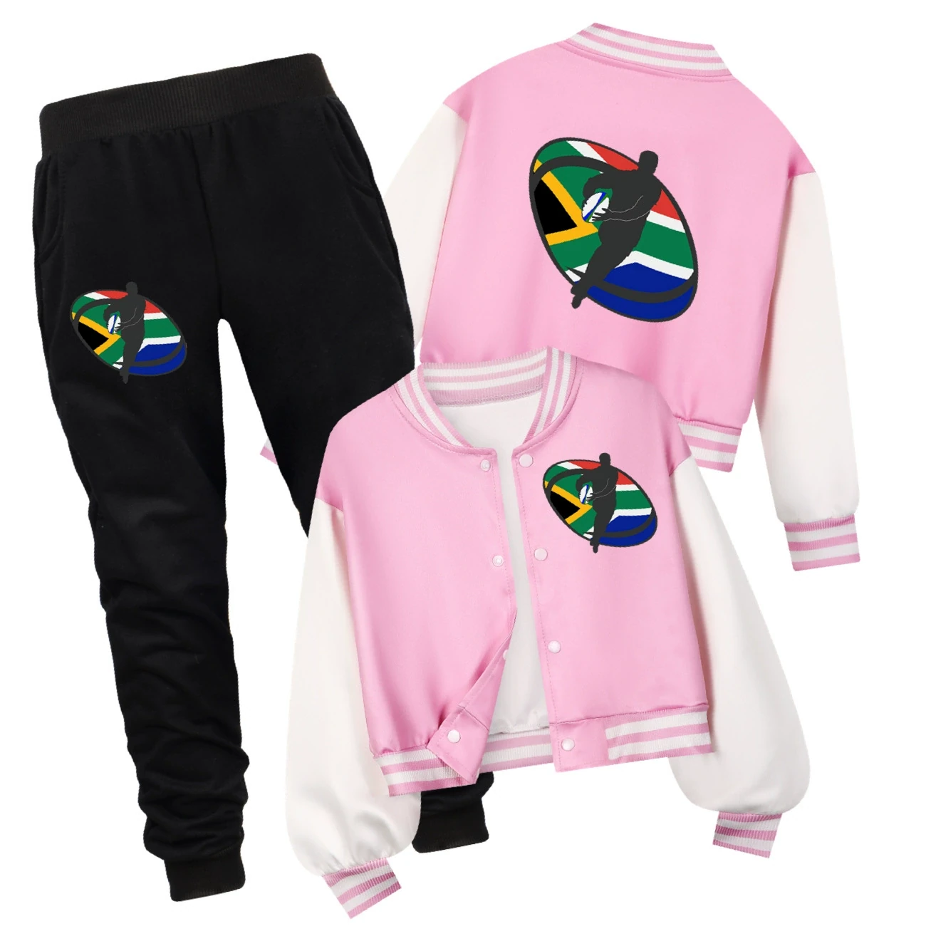 Playtime Varsity Layering Set — 5807 Edition, Style 12 · Set · Pink