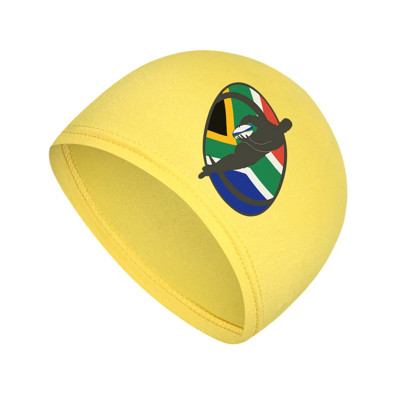 Kids’ Multi-Style Cap Collection — 5807 Edition, Style 32 · Swim Cap · Yellow