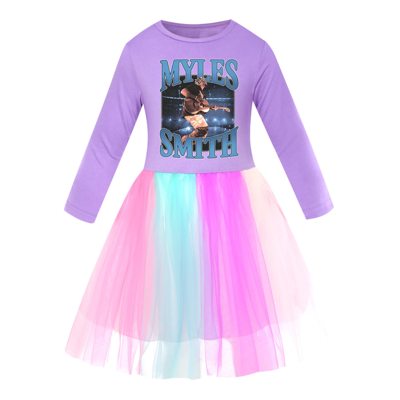Rainbow Tulle Twirl Dress — 5808 Edition product view