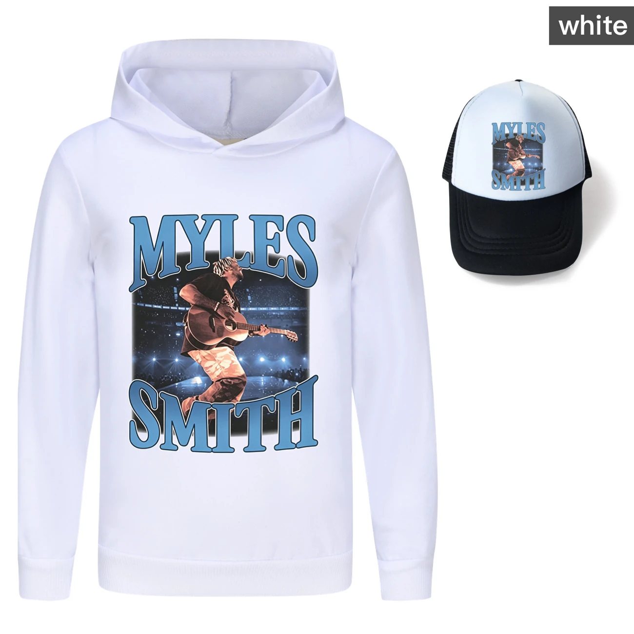 Graphic Hoodie & Sun Hat Set — 5808 Edition product view