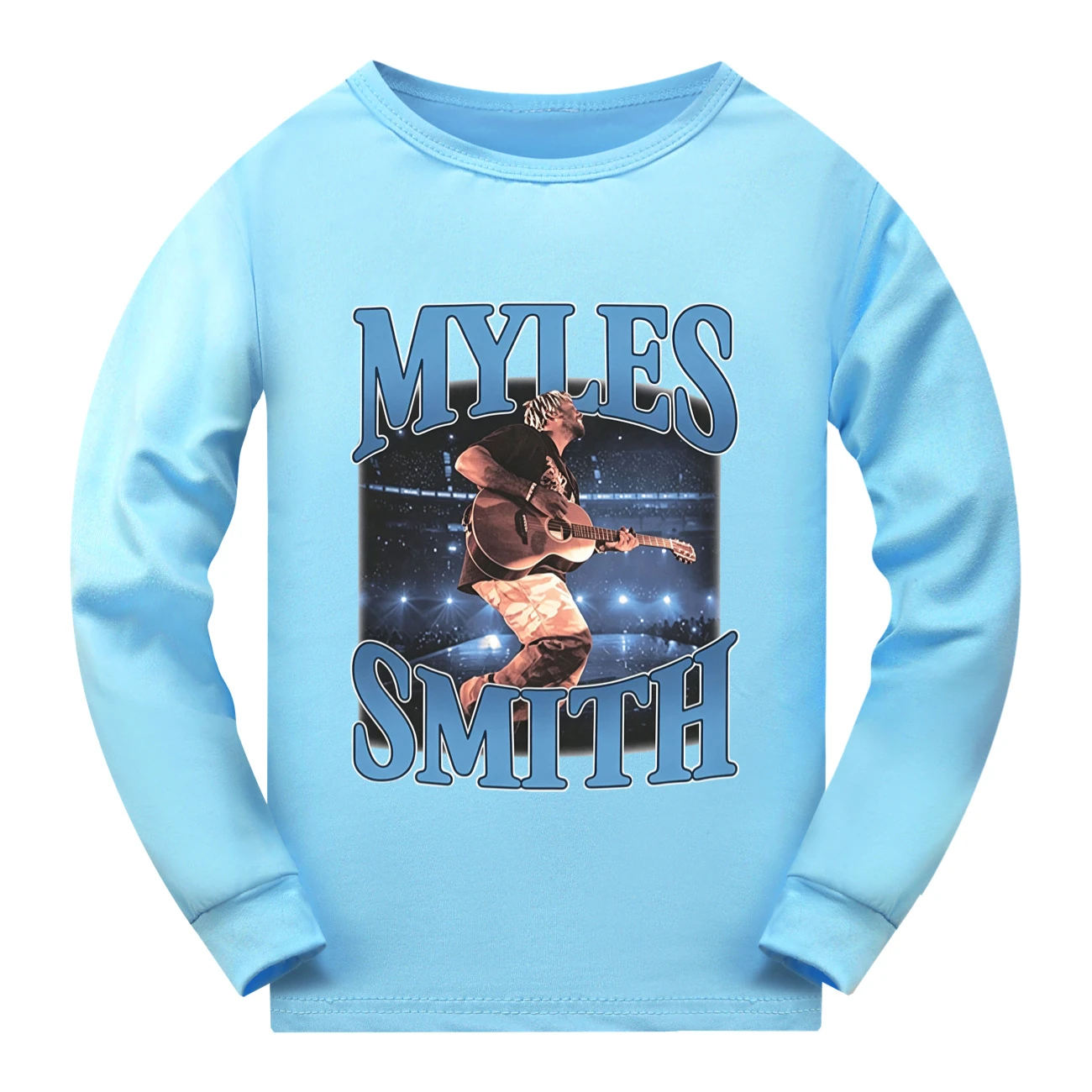Everyday Long & Short Sleeve Tee — 5808 Edition, Style 02 · Long Sleeve · Light Blue