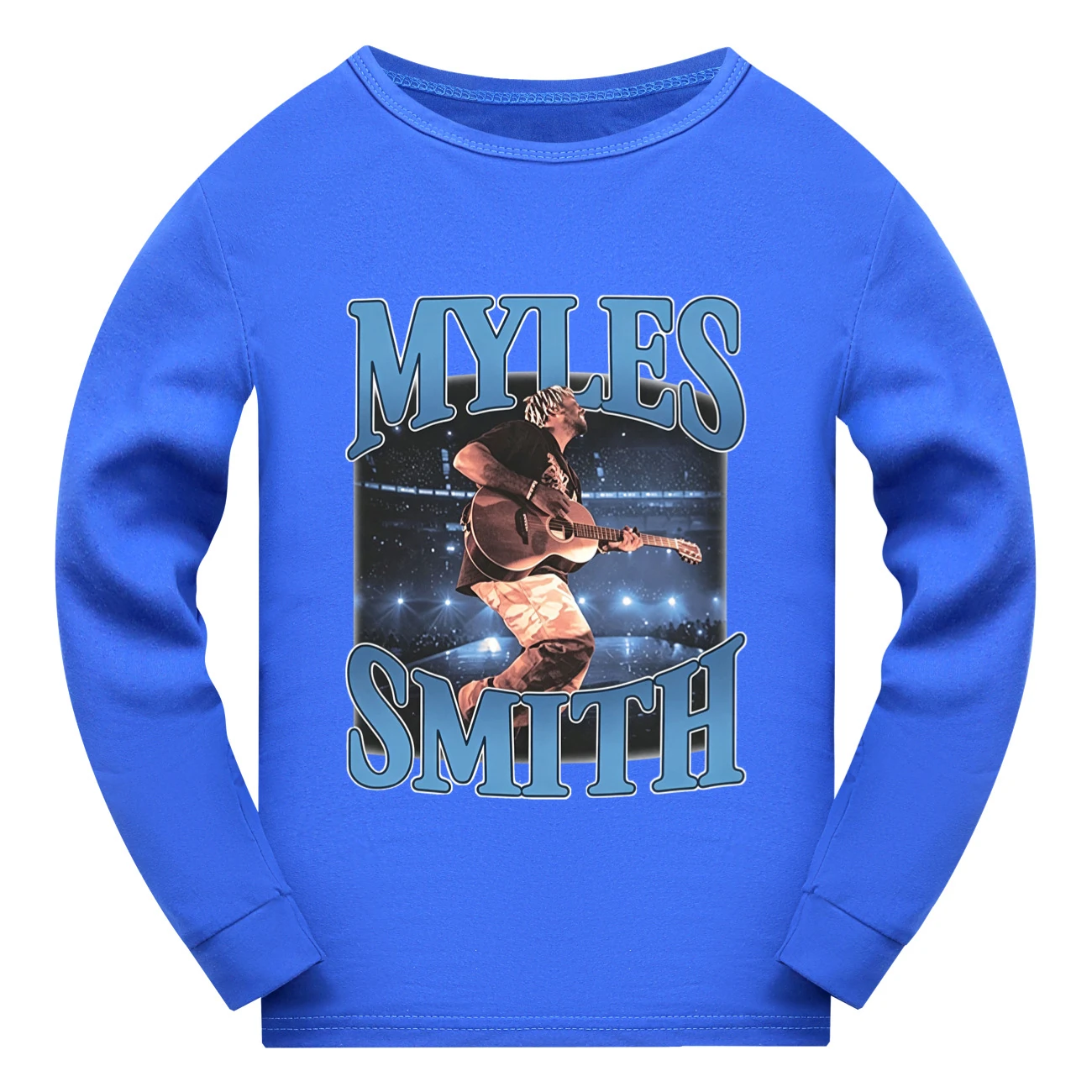 Everyday Long & Short Sleeve Tee — 5808 Edition, Style 04 · Long Sleeve · Blue