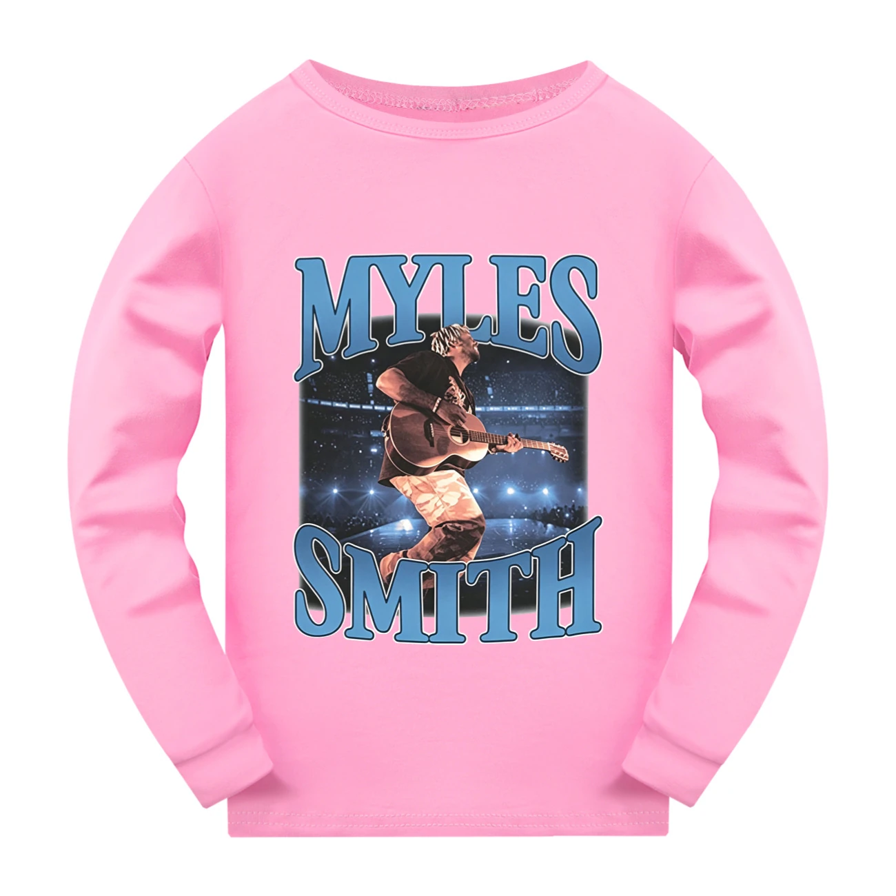 Everyday Long & Short Sleeve Tee — 5808 Edition, Style 07 · Long Sleeve · Pink
