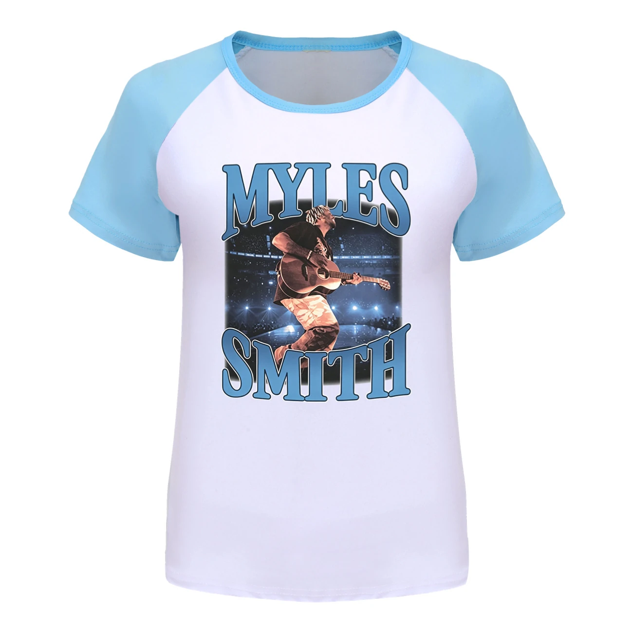 Everyday Long & Short Sleeve Tee — 5808 Edition, Style 11 · Short Sleeve · Light Blue