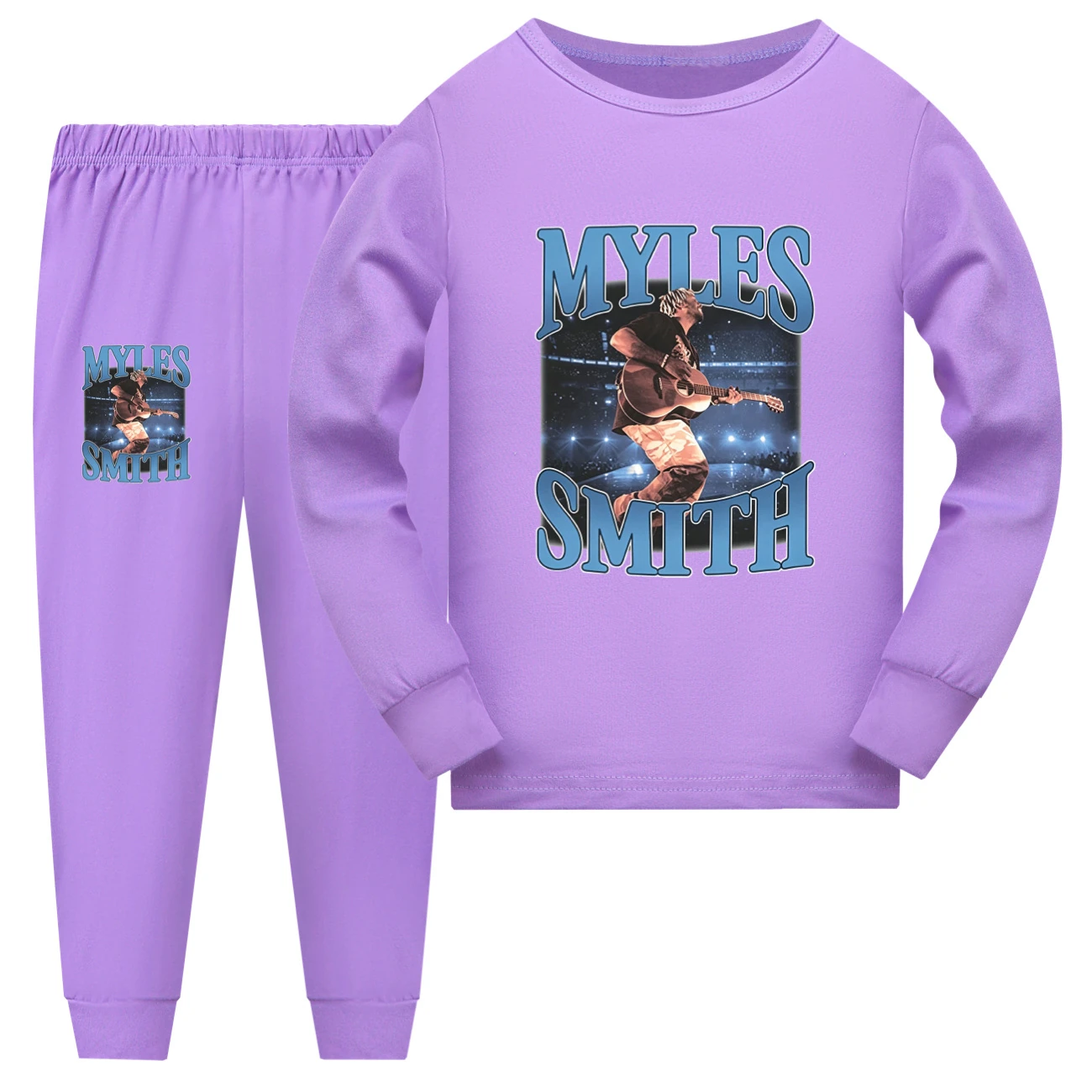 Family Lounge Set — 5808 Edition, Style 09 · Long Sleeve · Purple