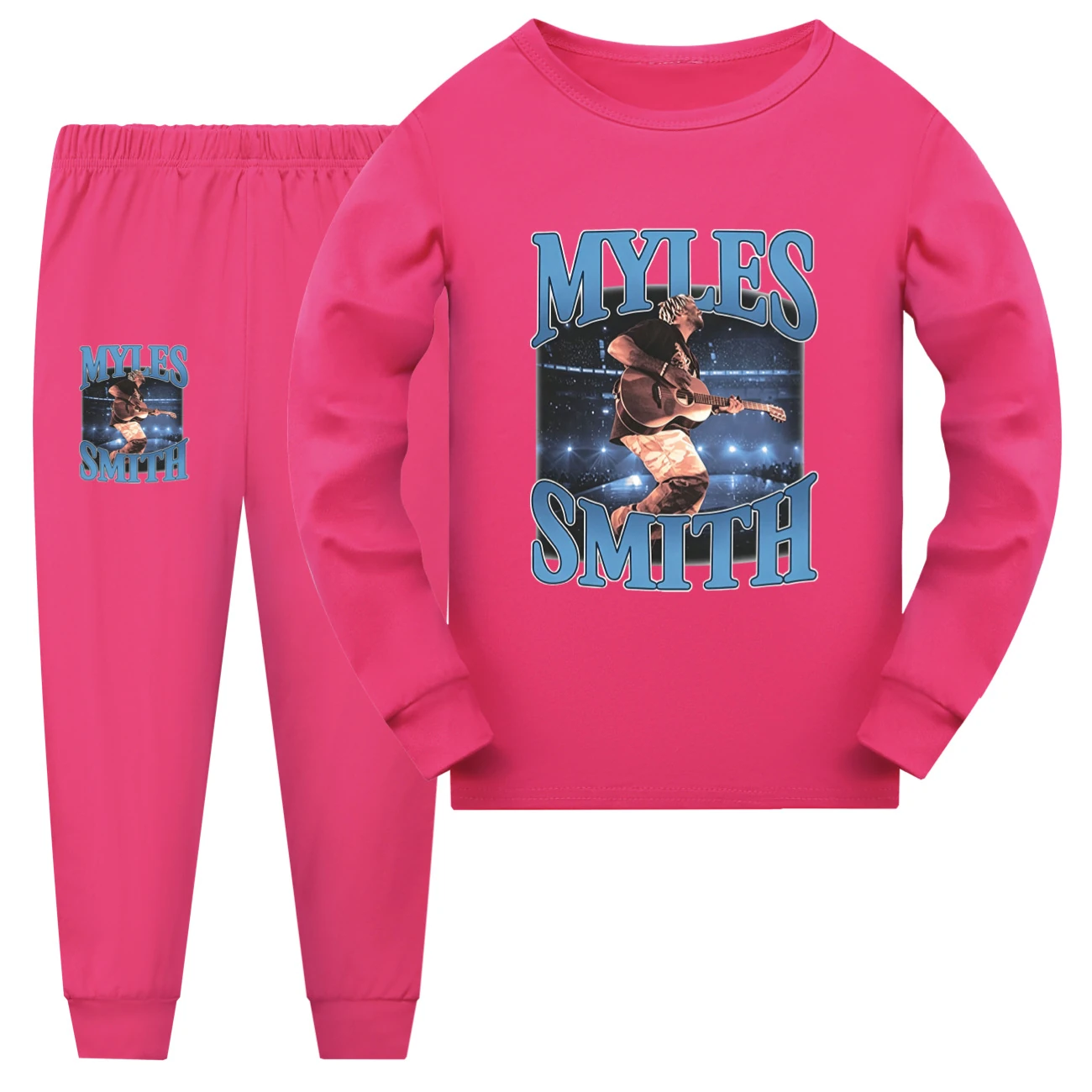 Family Lounge Set — 5808 Edition, Style 11 · Long Sleeve · Rose