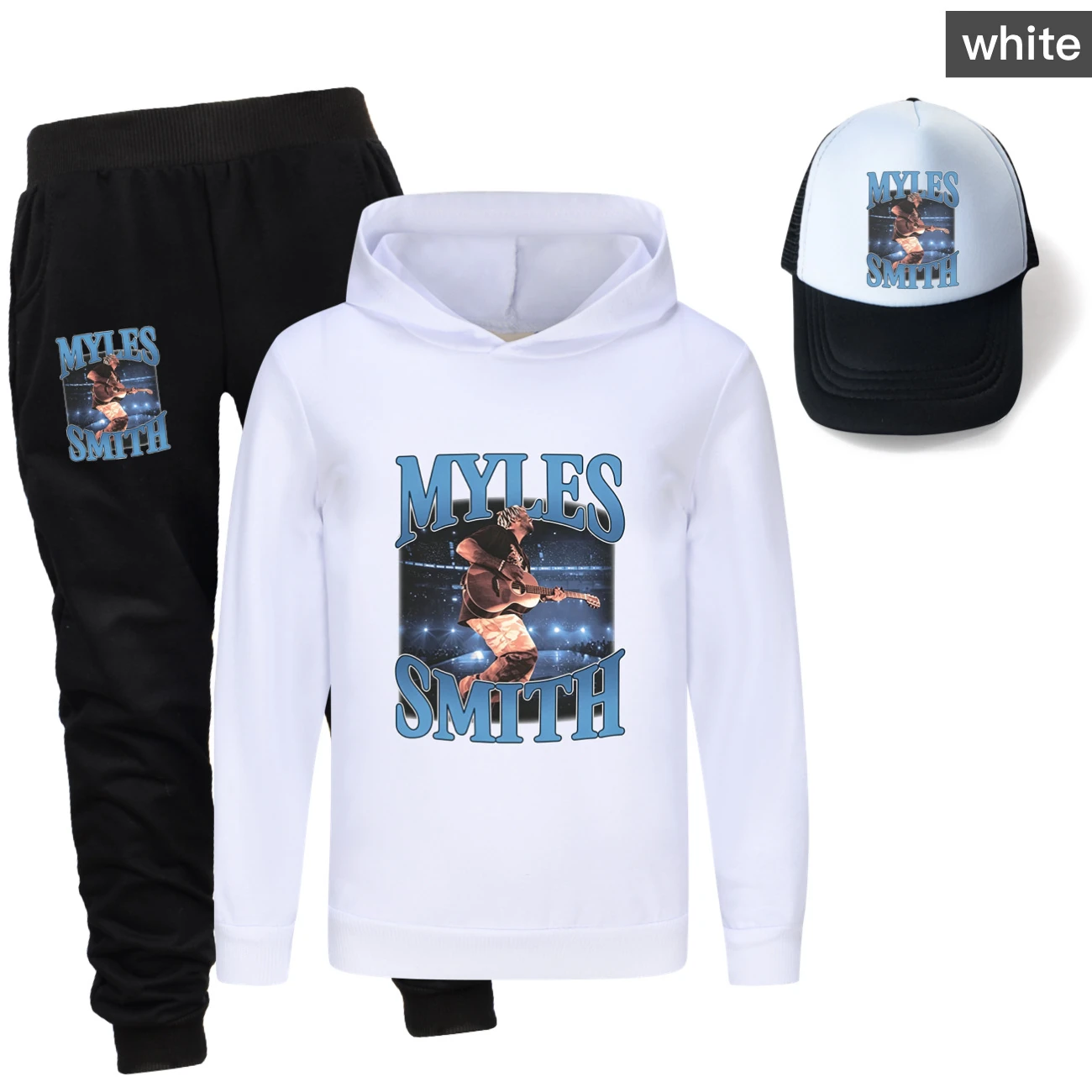 Three-Piece Hoodie, Jogger & Hat Set — 5808 Edition product view