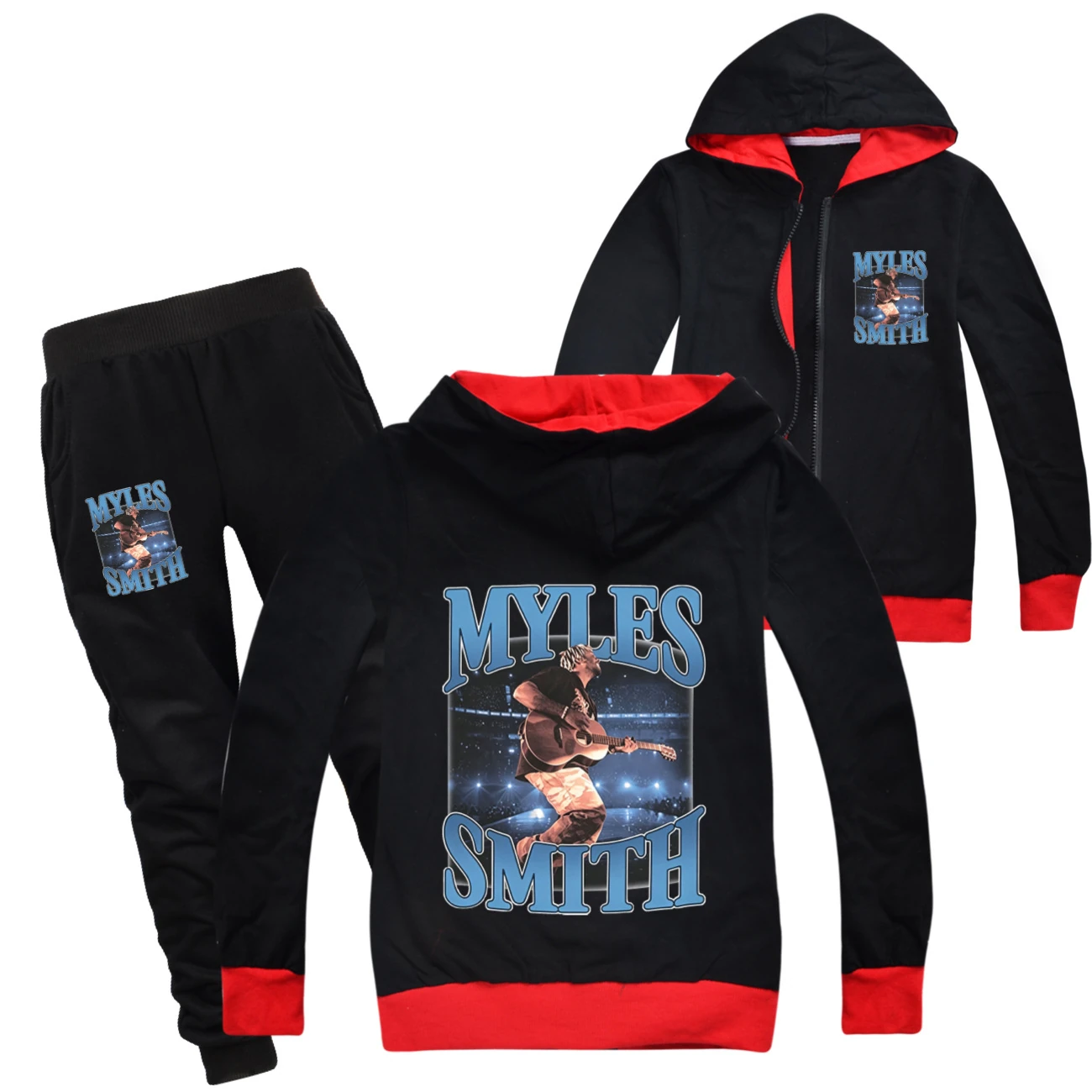 Zip-Up Track Set — 5808 Edition, Style 07 · Set · Black