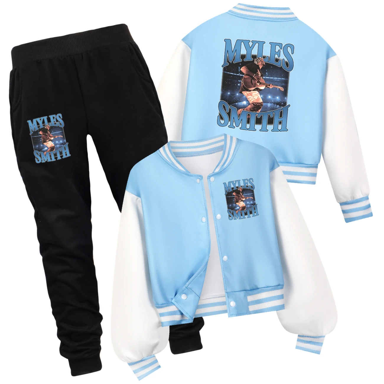Playtime Varsity Layering Set — 5808 Edition, Style 09 · Set · Light Blue