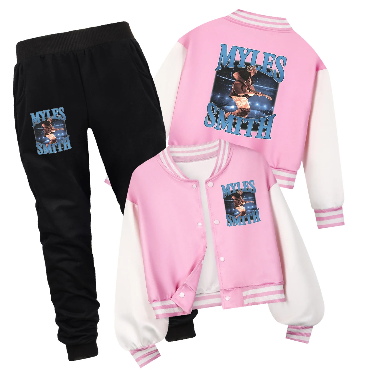 Playtime Varsity Layering Set — 5808 Edition, Style 12 · Set · Pink
