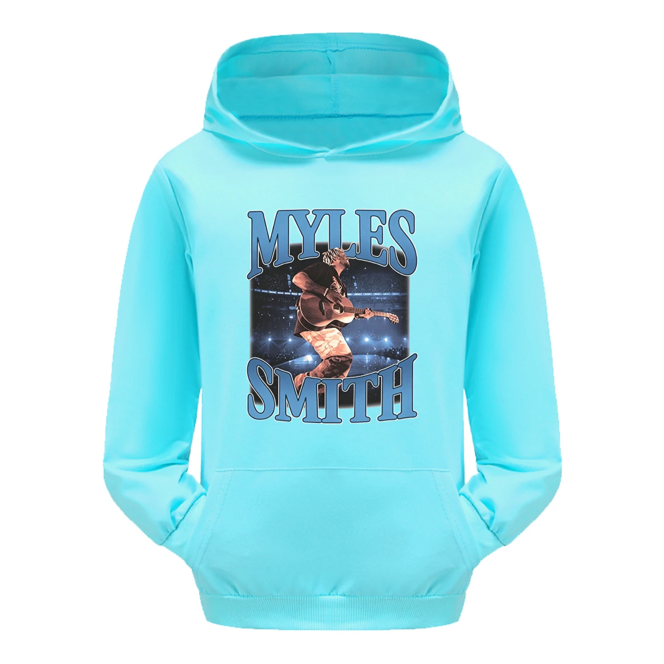 Pouch-Pocket Hoodie Set — 5808 Edition, Style 09 · Light Blue