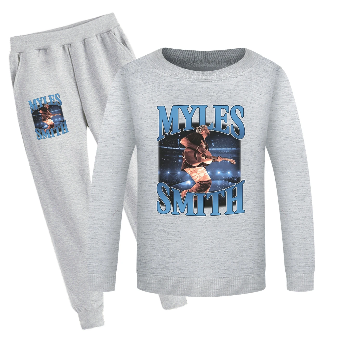 Crewneck Sweatshirt Set — 5808 Edition, Style 02 · Set · Grey