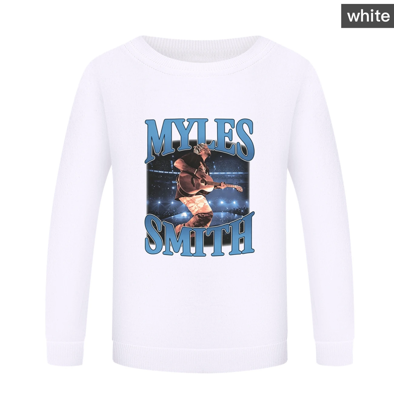 Crewneck Sweatshirt Set — 5808 Edition, Style 07 · Crewneck · White